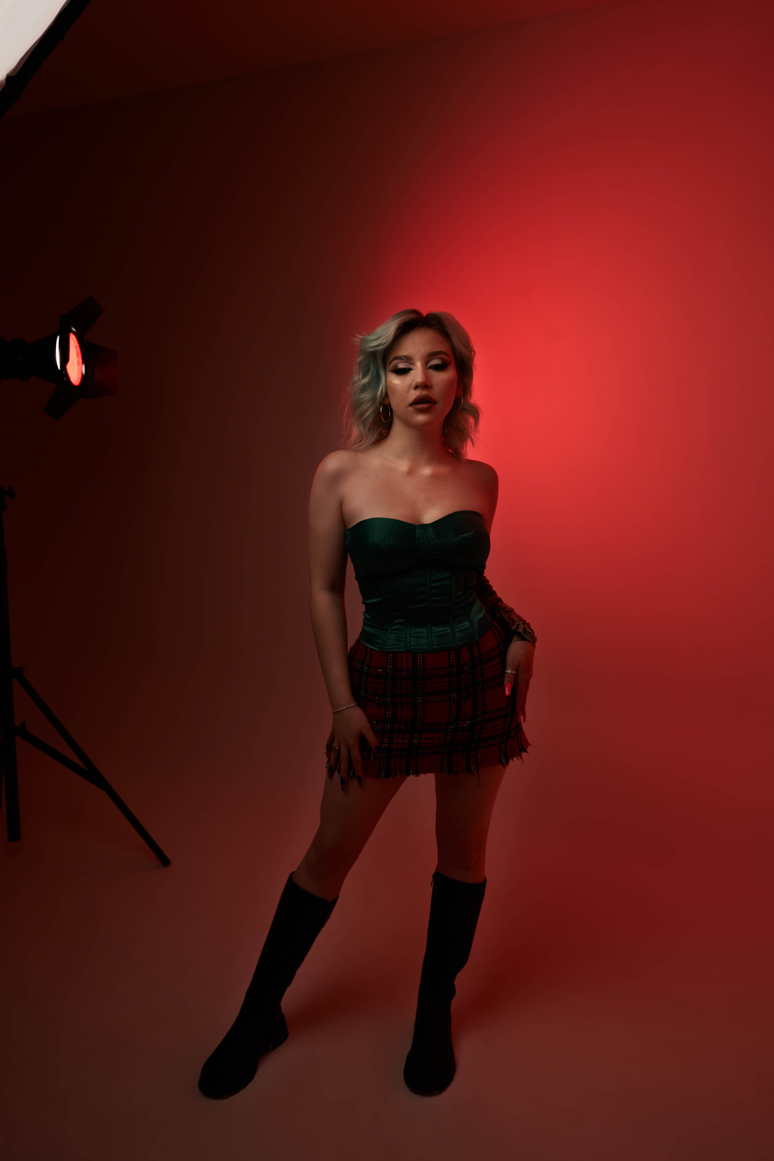 Portrait, woman, model photoshoot. Norman Wells photographer Ekaterina Konovalenko