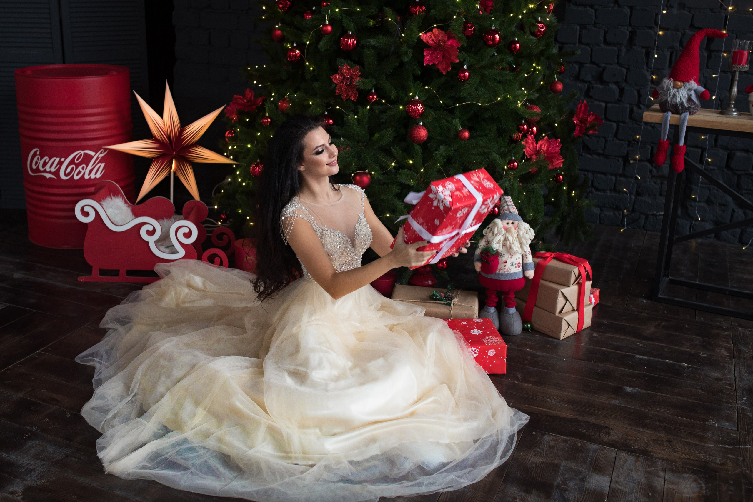 Студийная съемка с Кристиной в интерьере для «себя»