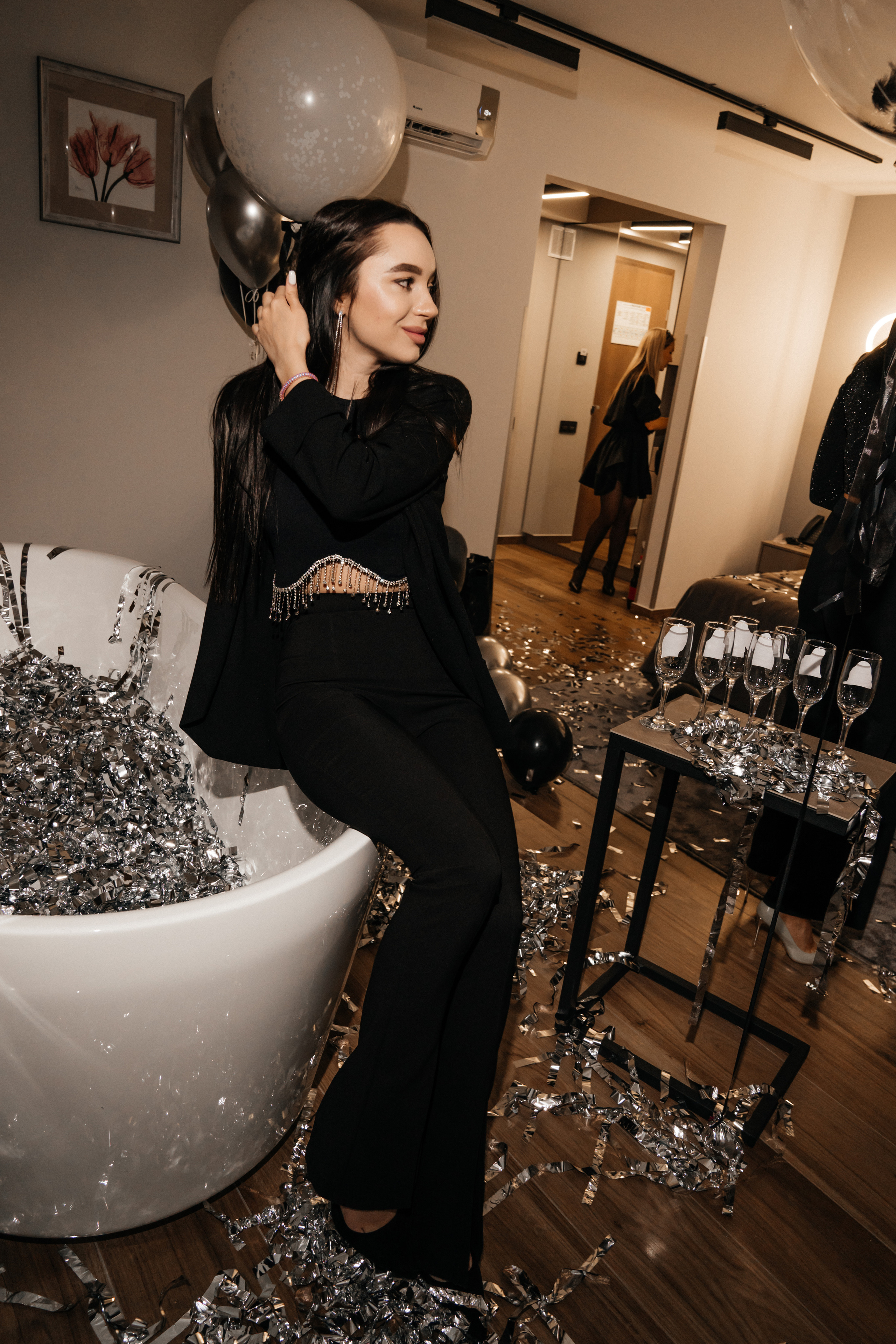 Девичник Total blacK. Семейный и женский фотограф в Белгороде Мария Алексеева