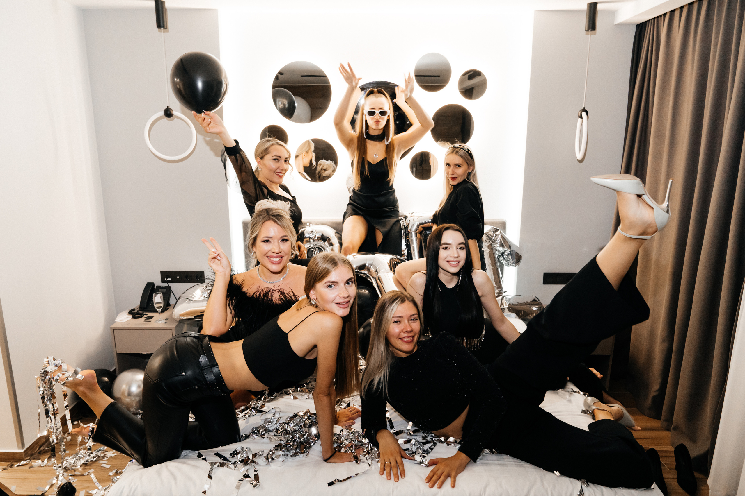 Девичник Total blacK. Семейный и женский фотограф в Белгороде Мария Алексеева