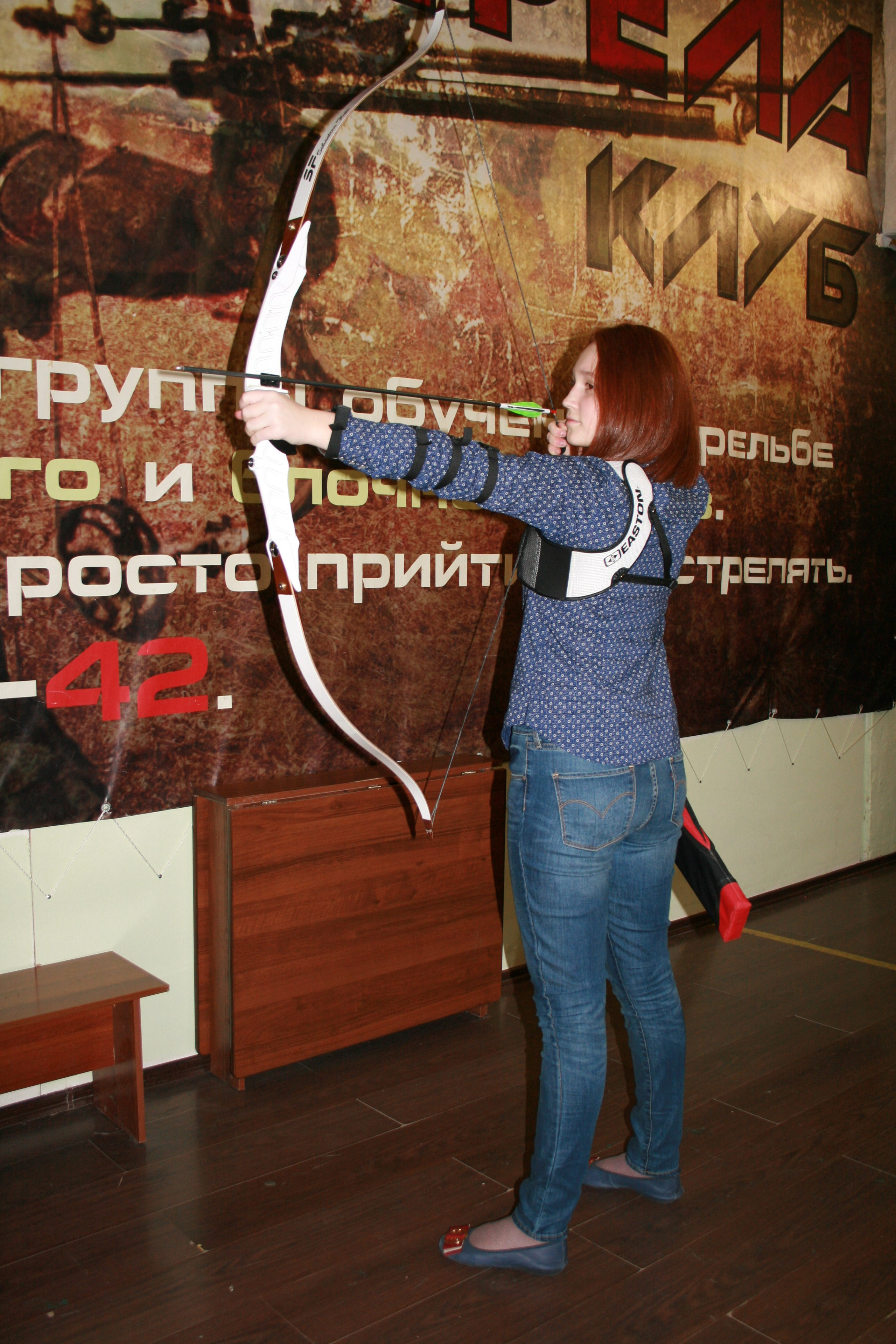 Соня ДР Стрелковый клуб 14 лет 15.03.2014. Семейный, Свадебный фотограф СПБ Питер— Романова Екатерина