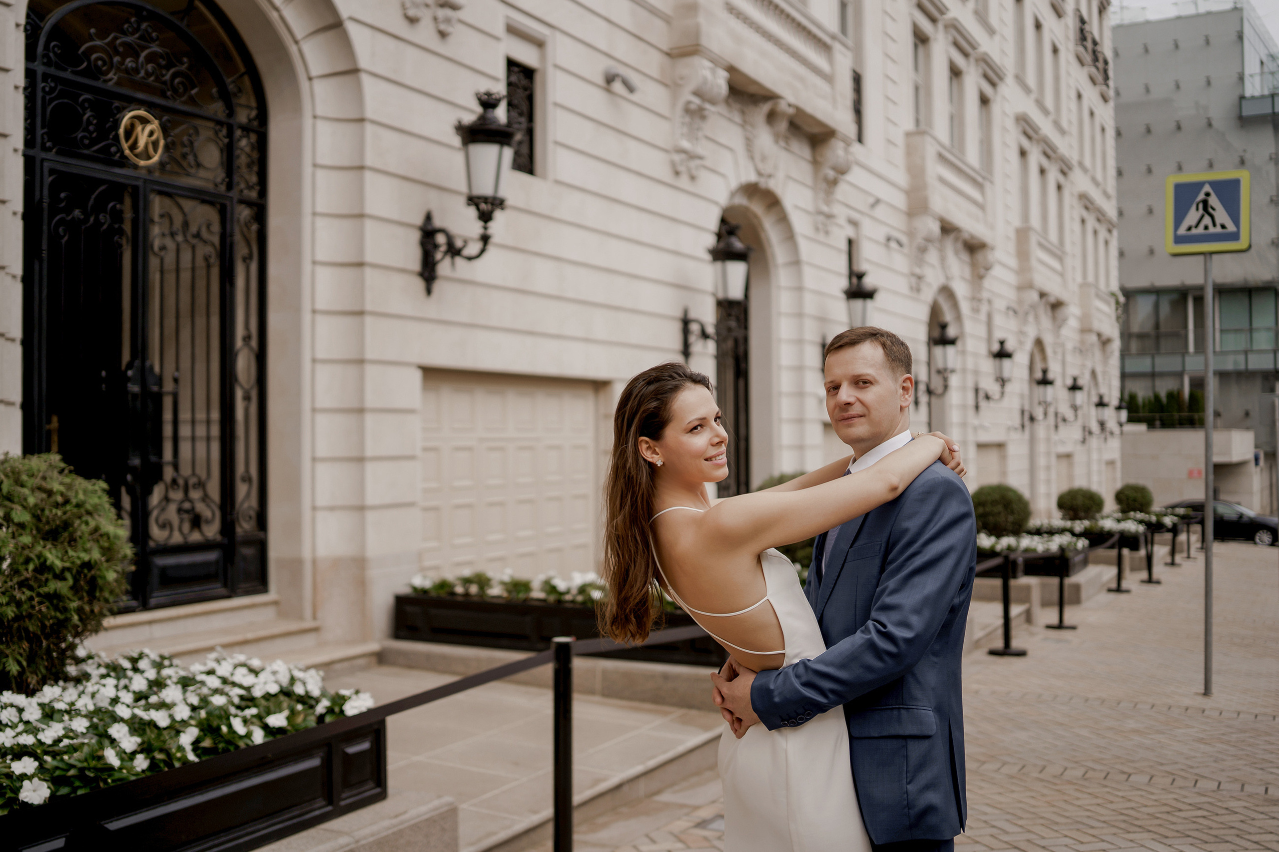 Свадебная прогулка в центре Москвы. Свадебный и семейный фотограф в Москве Светлана Зоткина