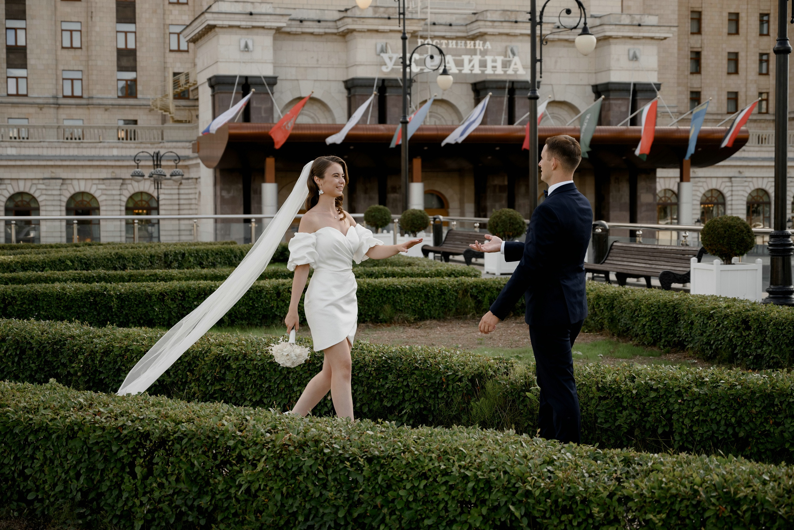 Фотограф в ЗАГС в ресторане Birds башня Око Москва-Сити. Свадебный и семейный фотограф в Москве Светлана Зоткина