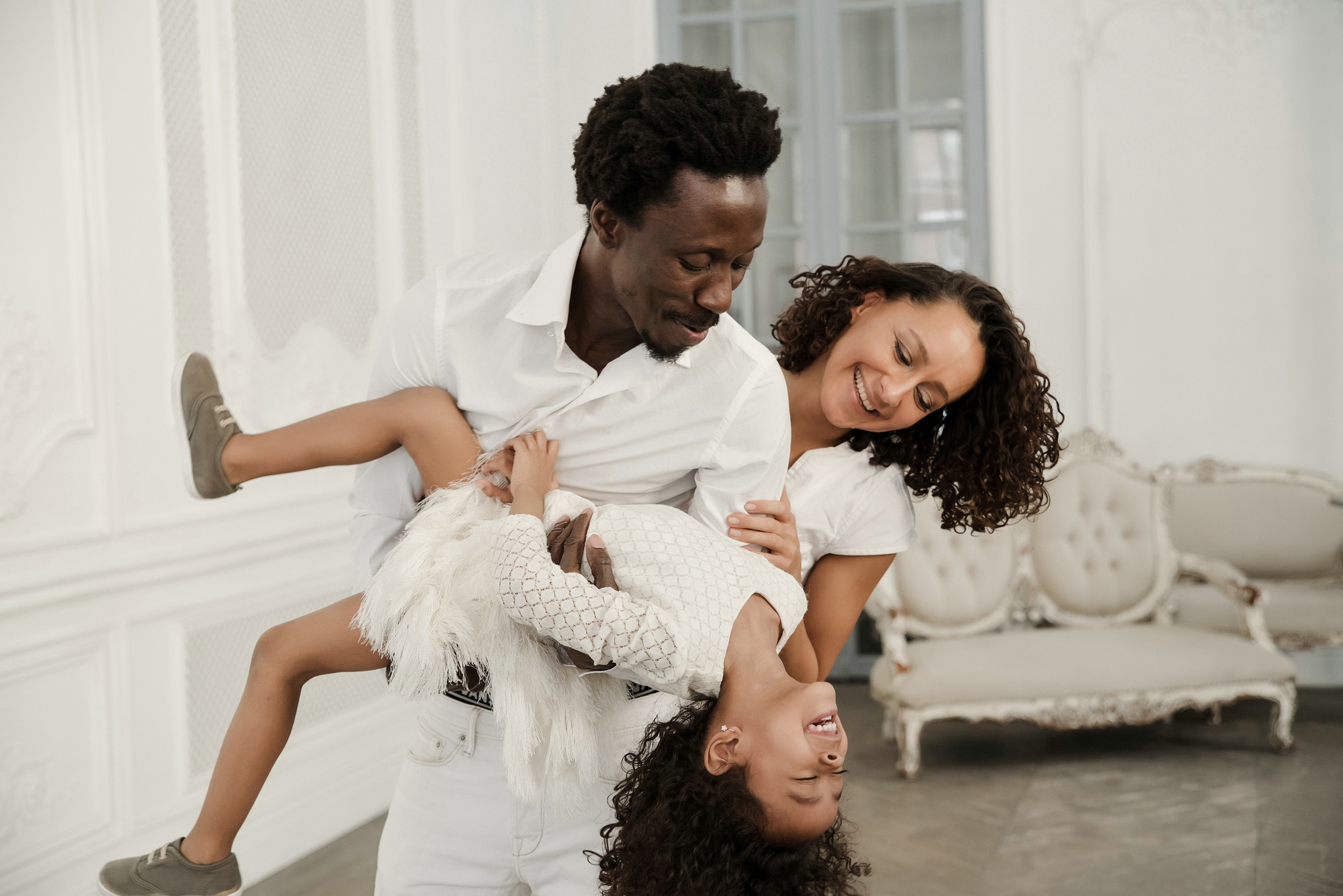 Семейная фотосессия в студии. Свадебный и семейный фотограф в Москве Светлана Зоткина