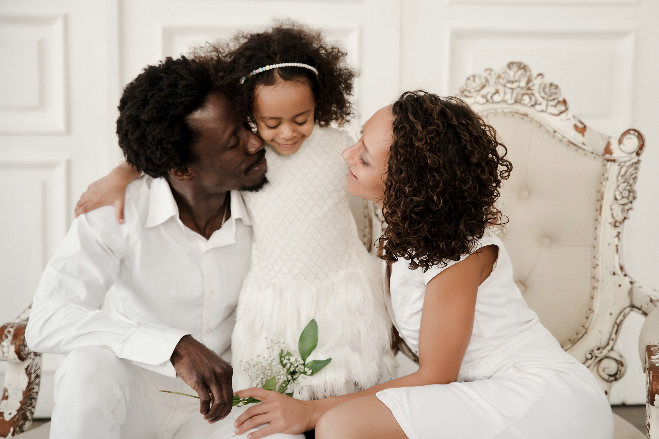 Семейная фотосессия в студии. Свадебный и семейный фотограф в Москве Светлана Зоткина