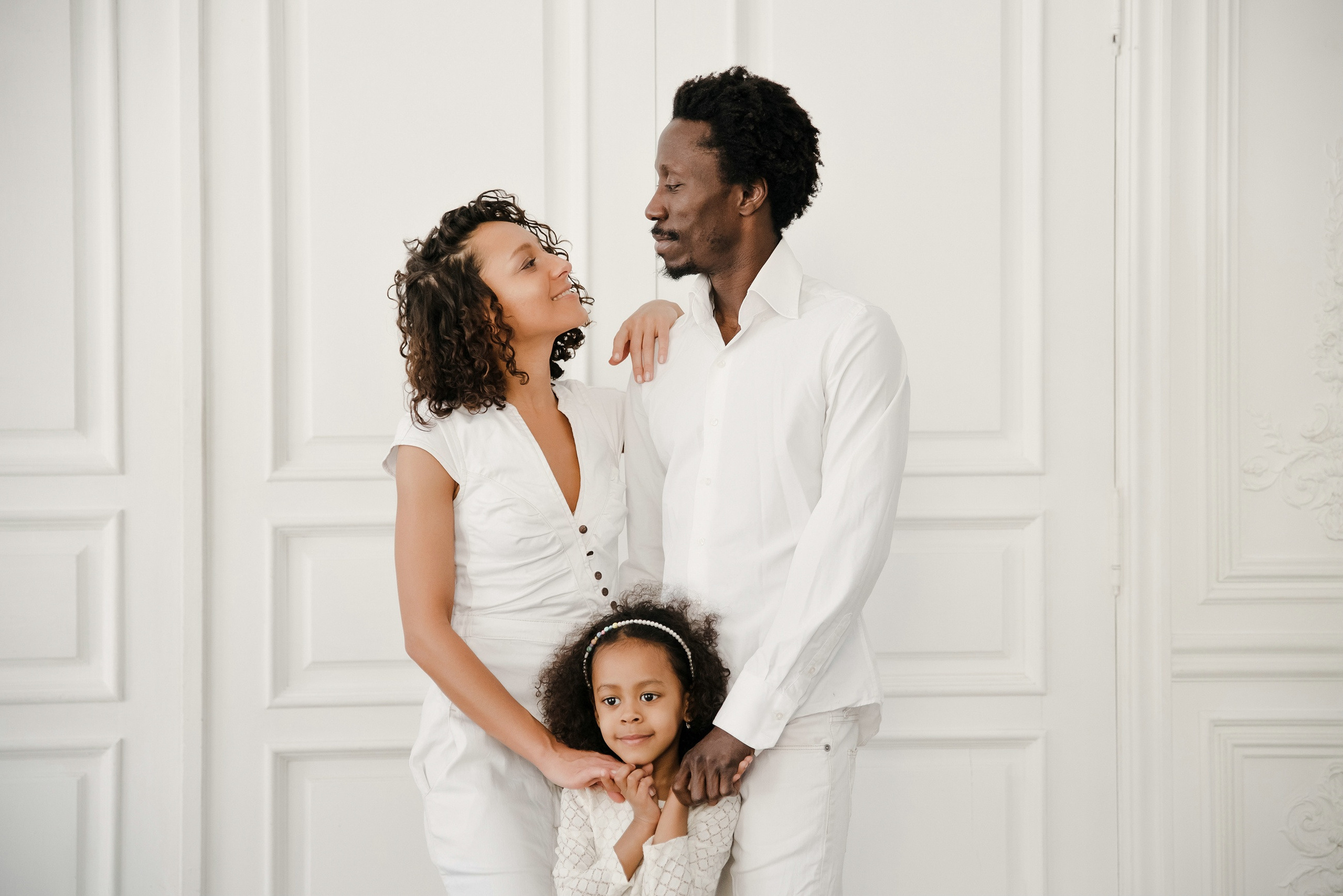 Семейная фотосессия в студии. Свадебный и семейный фотограф в Москве Светлана Зоткина