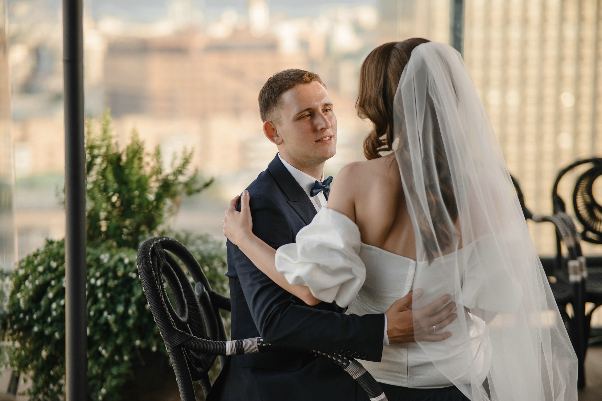 Фотограф в ЗАГС в ресторане Birds башня Око Москва-Сити. Свадебный и семейный фотограф в Москве Светлана Зоткина