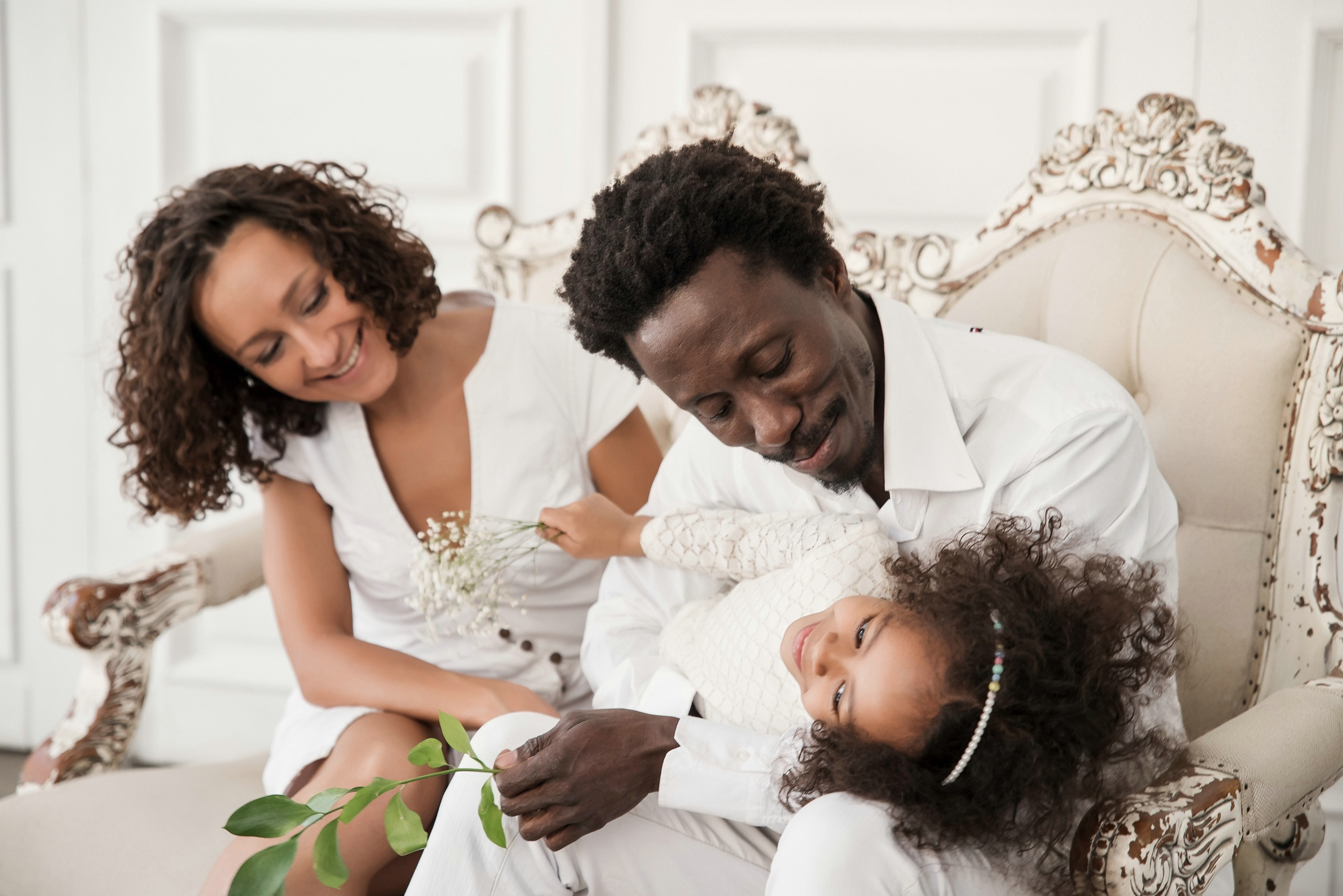 Семейная фотосессия в студии. Свадебный и семейный фотограф в Москве Светлана Зоткина