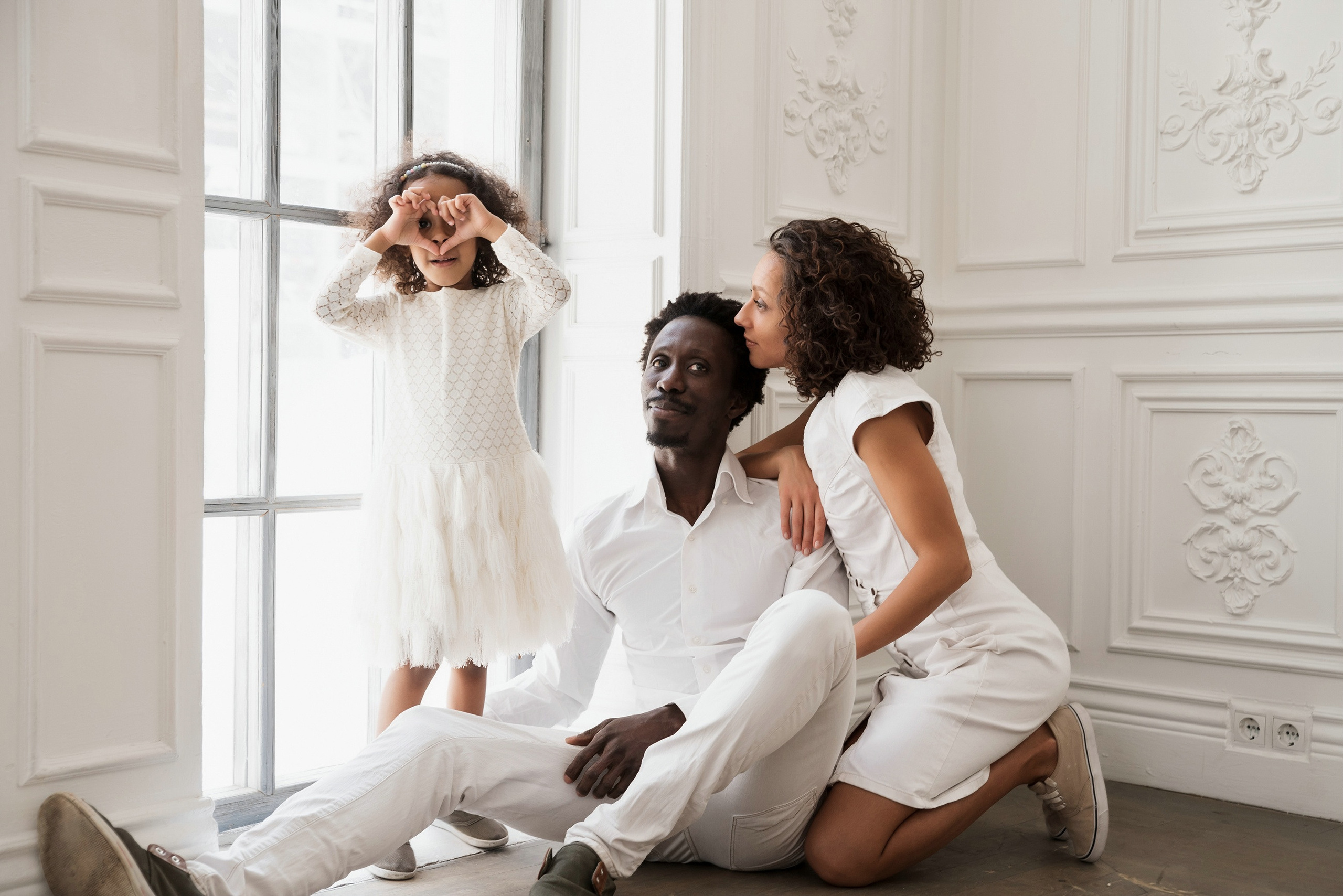 Семейная фотосессия в студии. Свадебный и семейный фотограф в Москве Светлана Зоткина