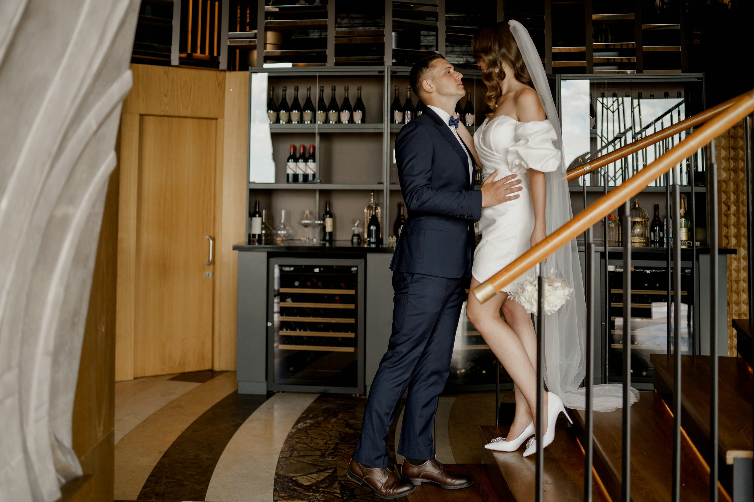 Фотограф в ЗАГС в ресторане Birds башня Око Москва-Сити. Свадебный и семейный фотограф в Москве Светлана Зоткина