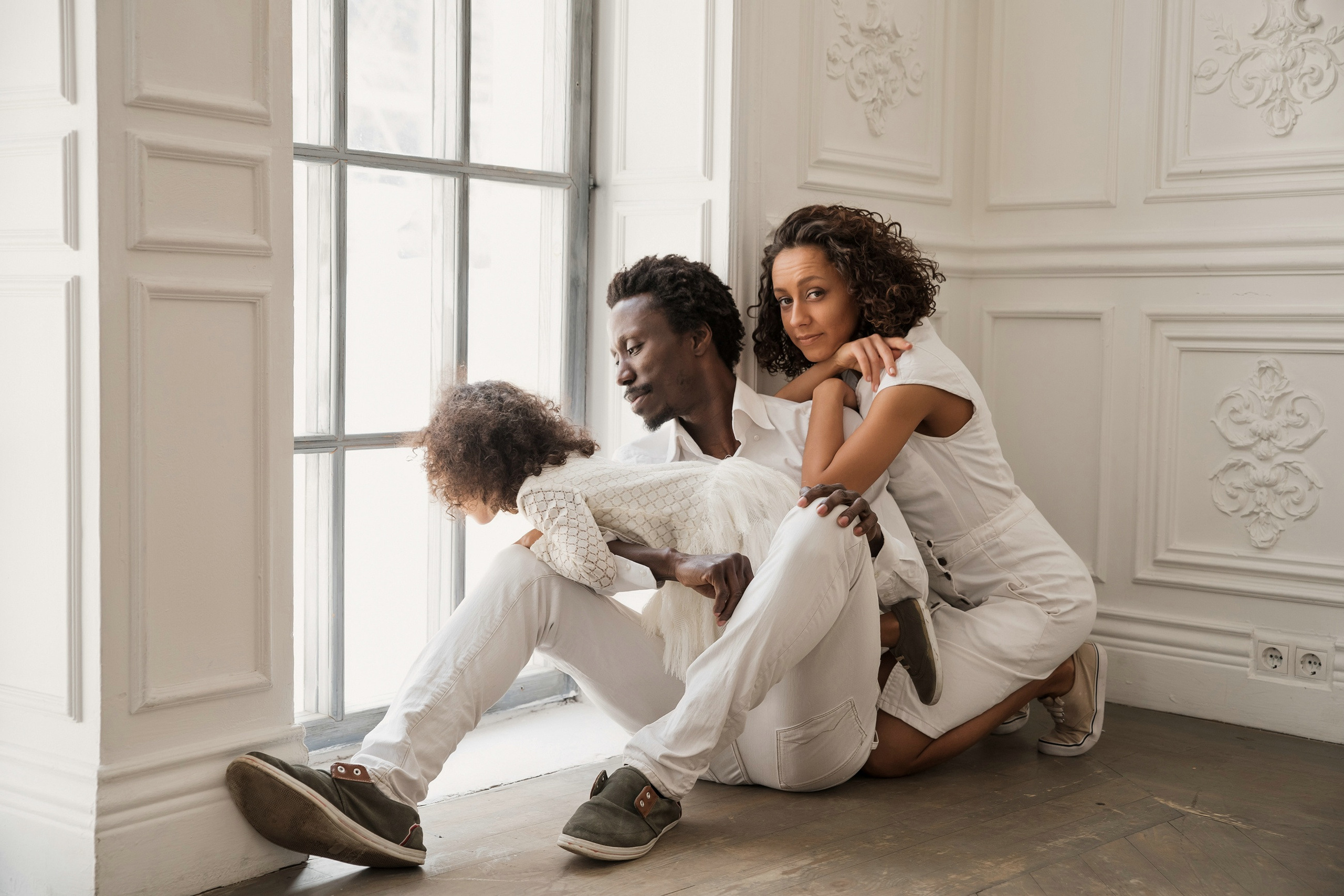 Семейная фотосессия в студии. Свадебный и семейный фотограф в Москве Светлана Зоткина