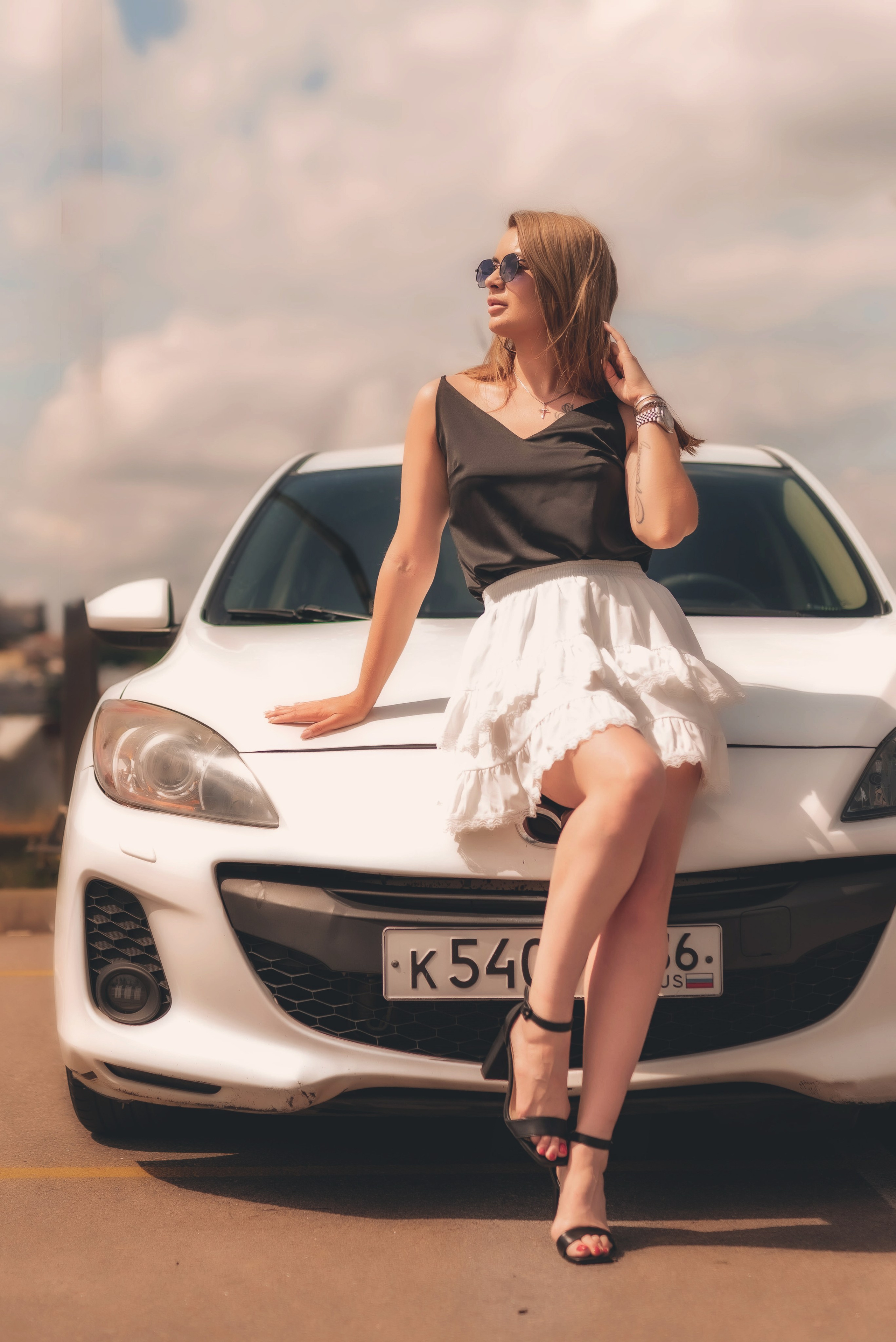 Фотосессия с машиной. Семейный, детский фотограф в Воронеже Анна Никитина