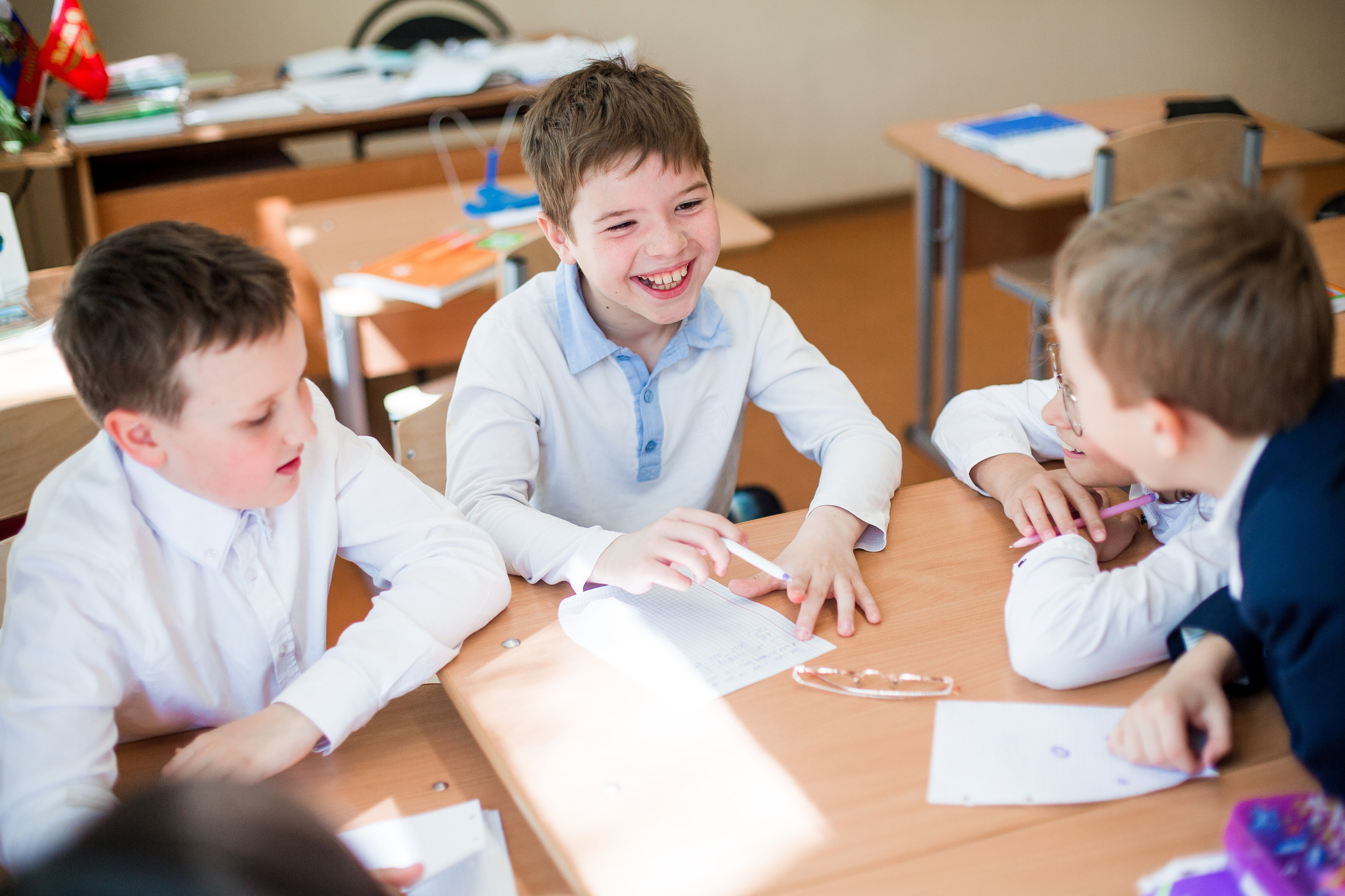 Школьная фотосъемка 3 класса. Репортажный фотограф Борис Геер