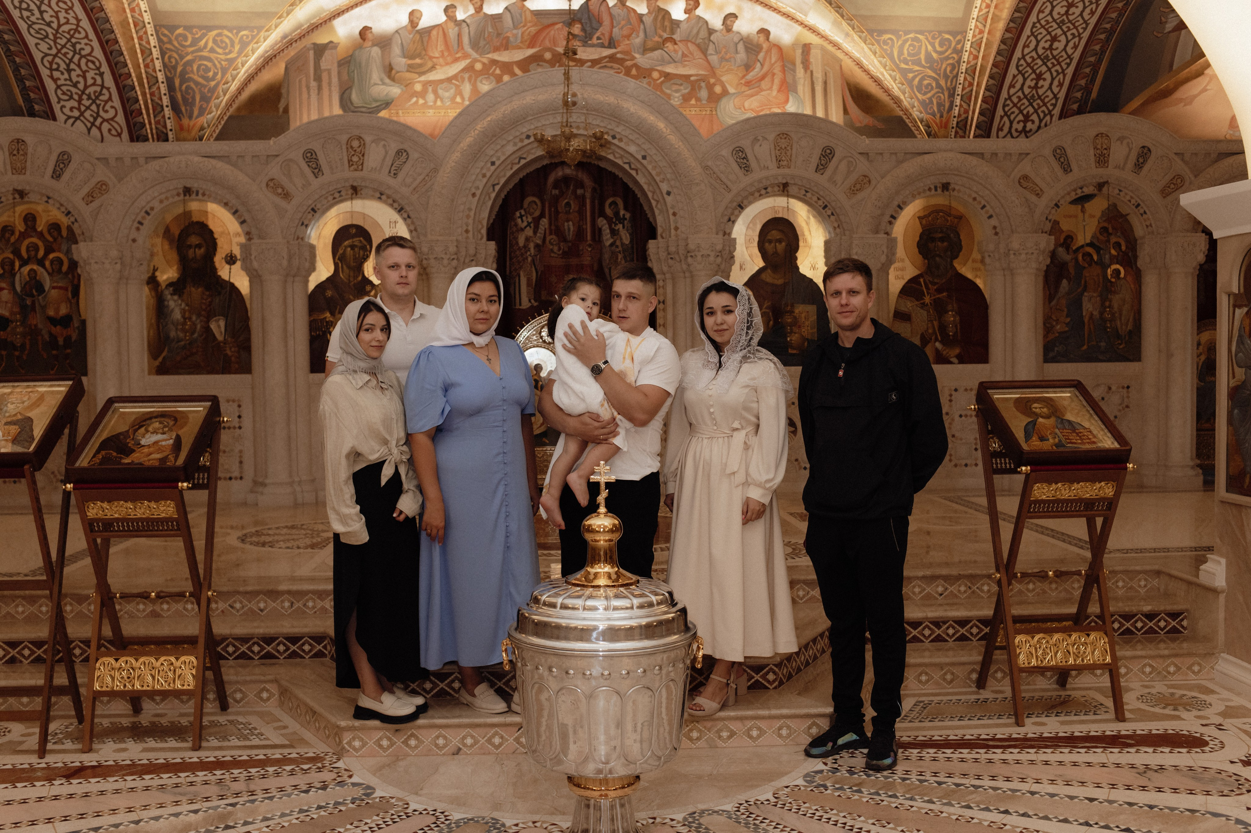 Крещение Киры. Семейный и свадебный фотограф в Челябинске Мария Леонтьева