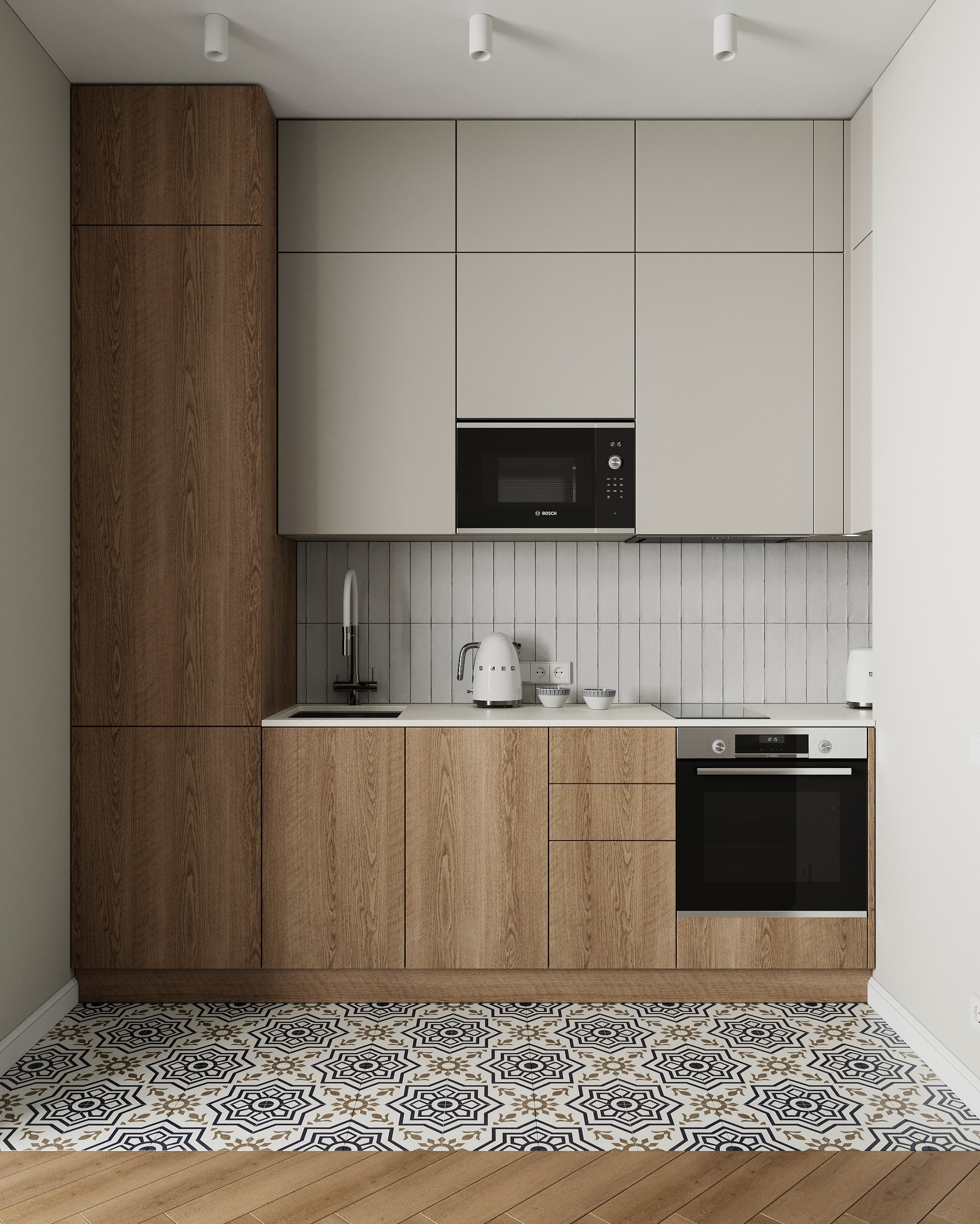 Квартира в сталинке. Студия 3D визуализации