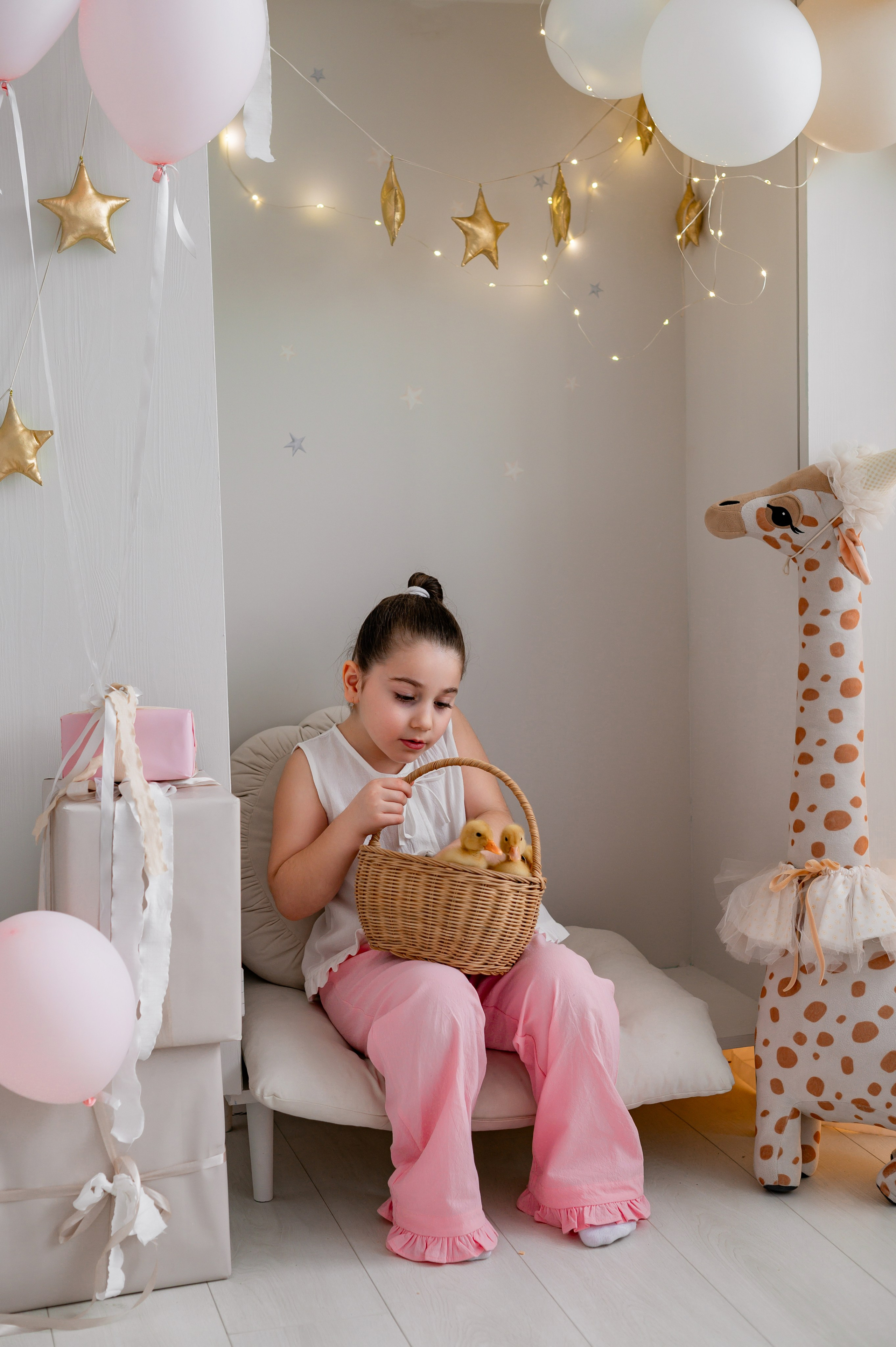 Лев Арина Вика Алена. Фотограф Татьяна Иванчикова