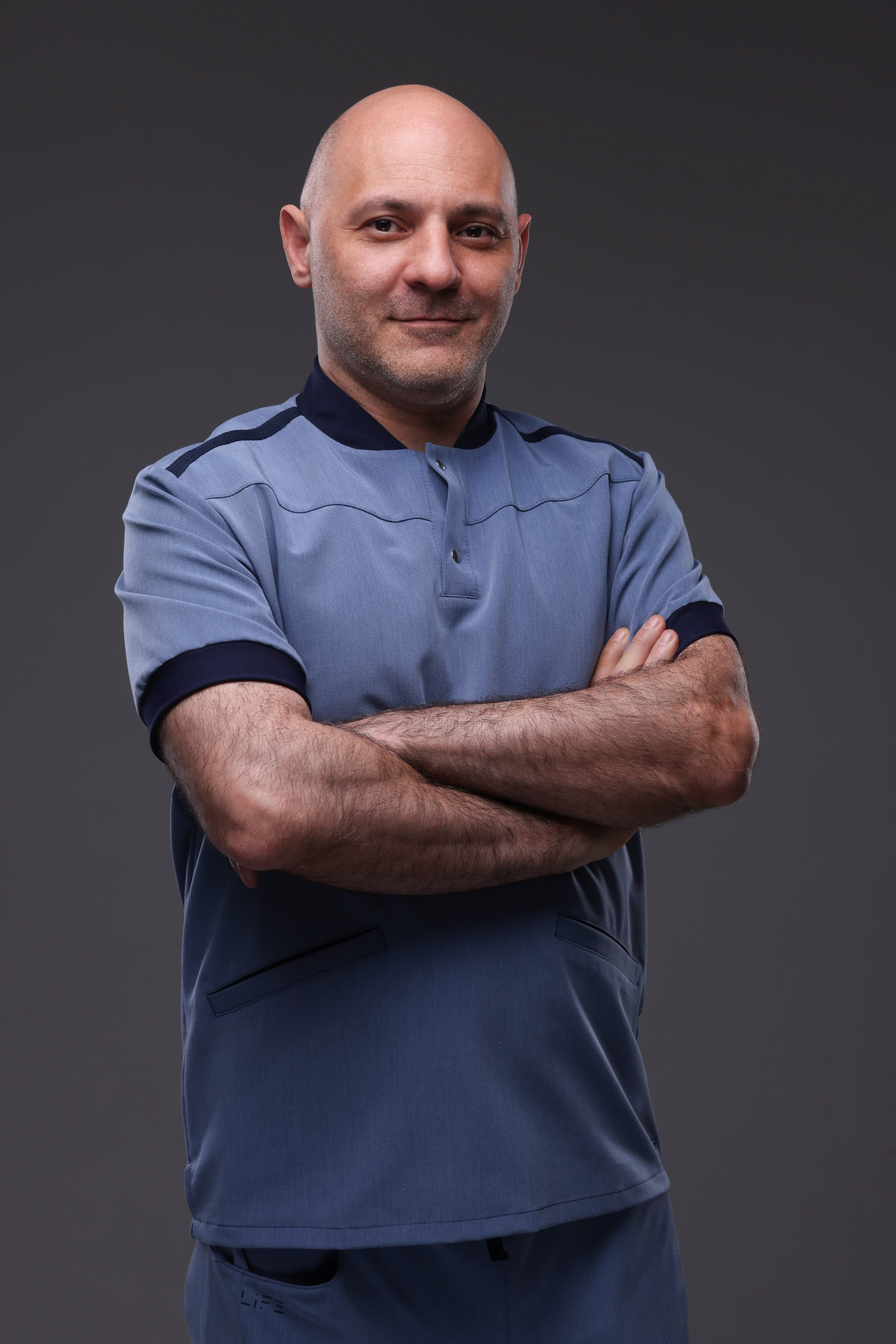 Портретная съемка хирурга, медика.