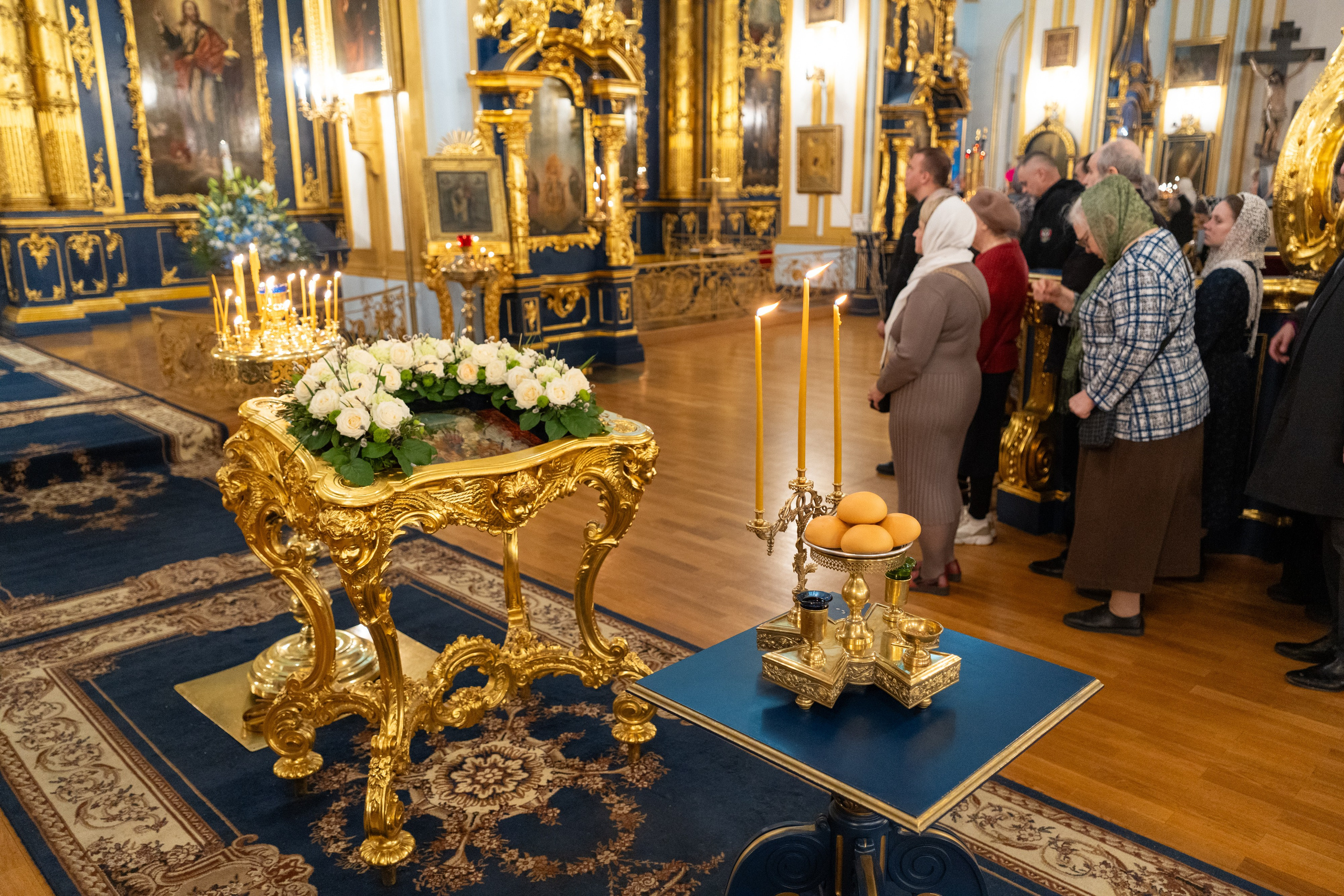 Суббота 6-й седмицы, ваий. Лазарева суббота. Воскрешение прав. Лазаря. НИКОЛО-БОГОЯВЛЕНСКИЙ МОРСКОЙ СОБОР