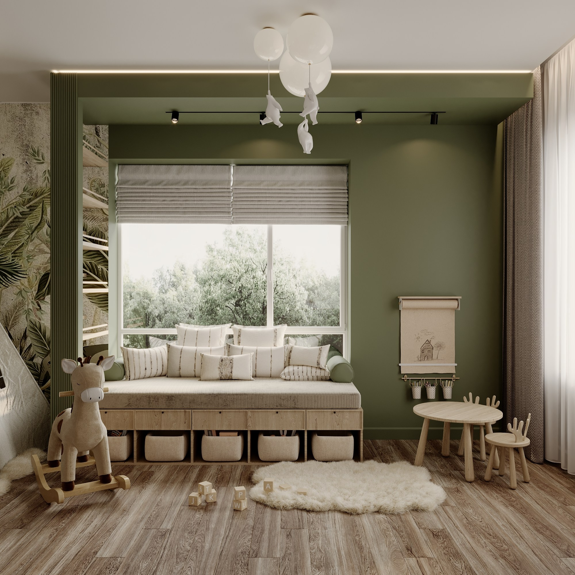 Загородный дом 150 м². Дизайнер интерьера Еремина Юлия