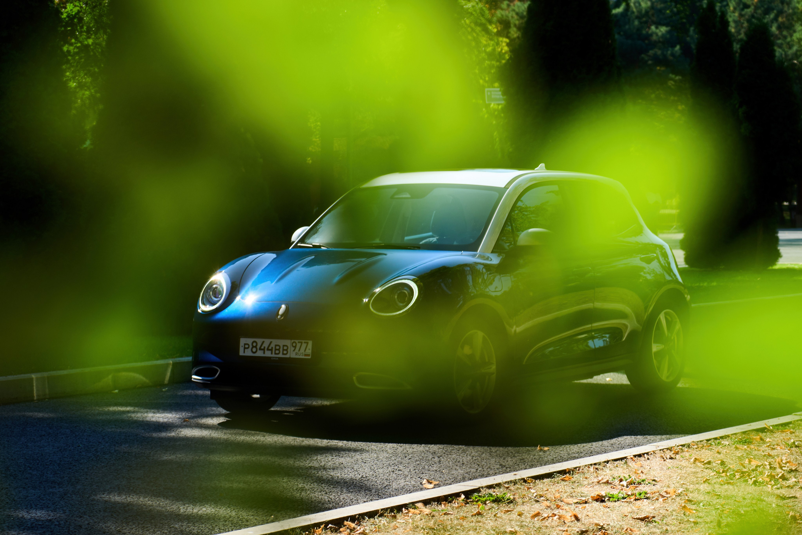 Электромобиль ORA 03. FM Media Сrew. Репортажные фото и видео