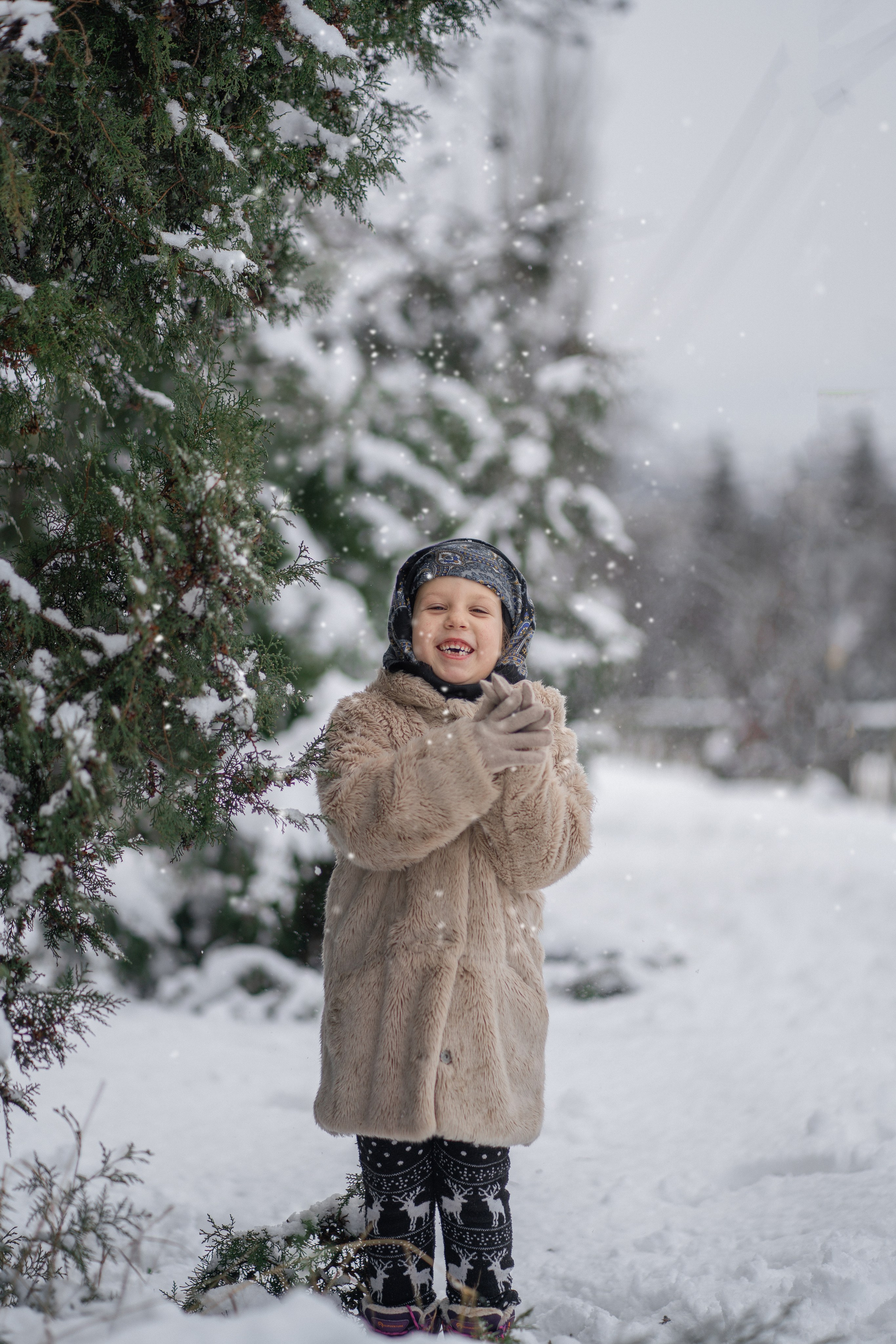 Новогодние съемки. Фотограф Надя Заручевская