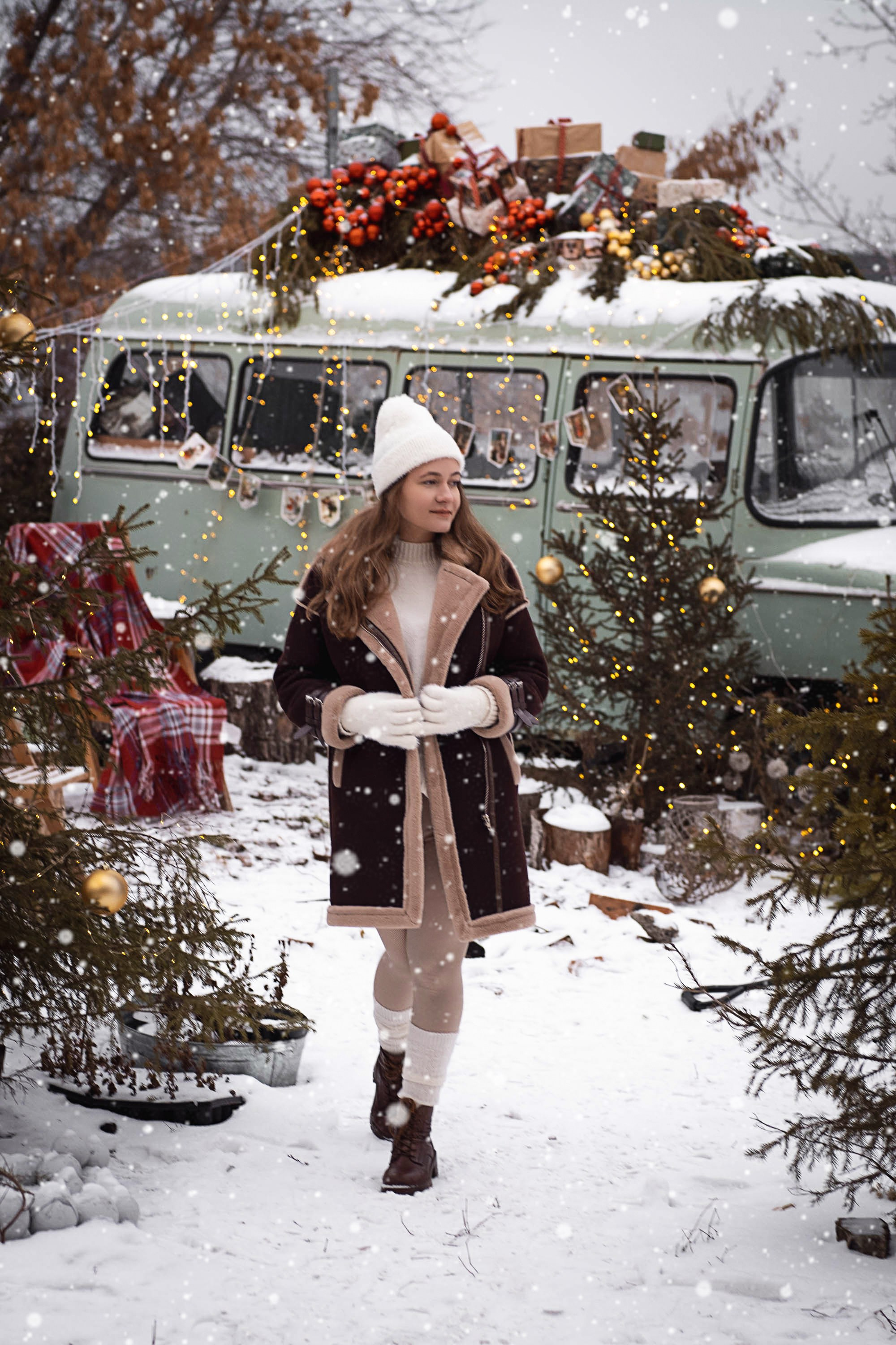 Новогодняя фотосъёмка для Юлии. Свадебный и семейный фотограф в Тюмени Екатерина Дубровина