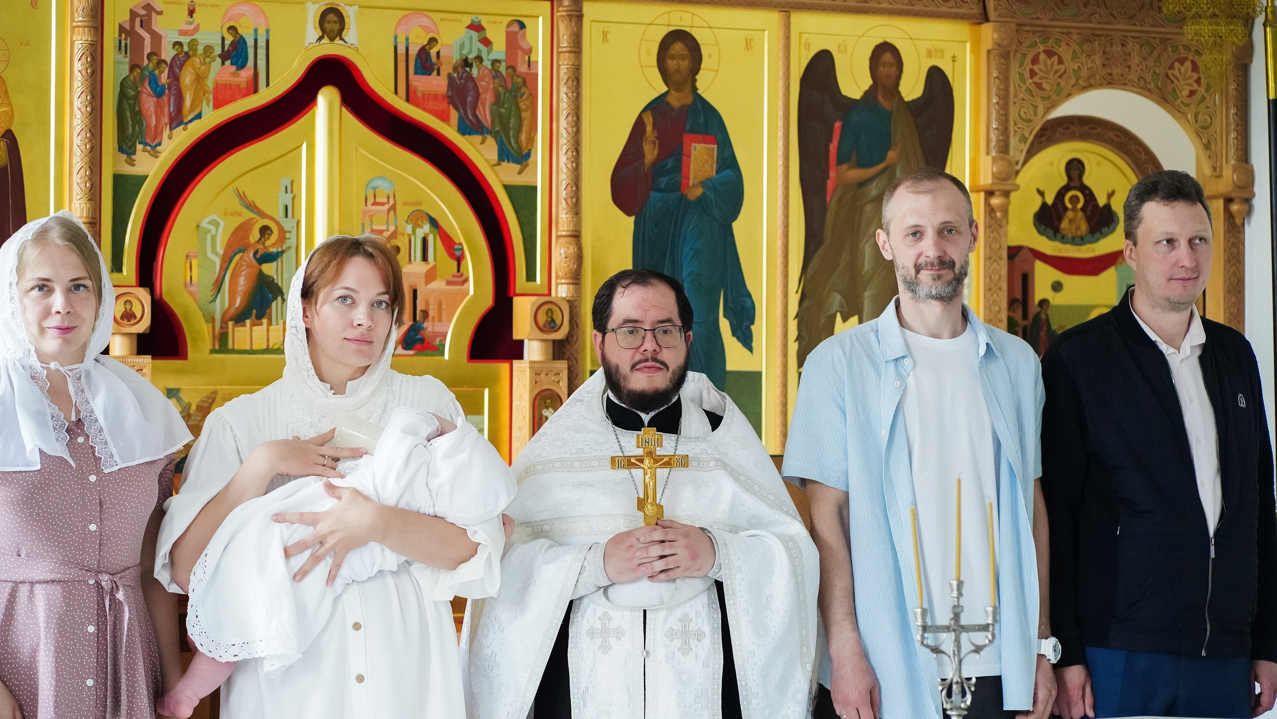 Крещение Георгия. Семейный и детский фотограф в Москве (Тинао) Галкина Алевтина
