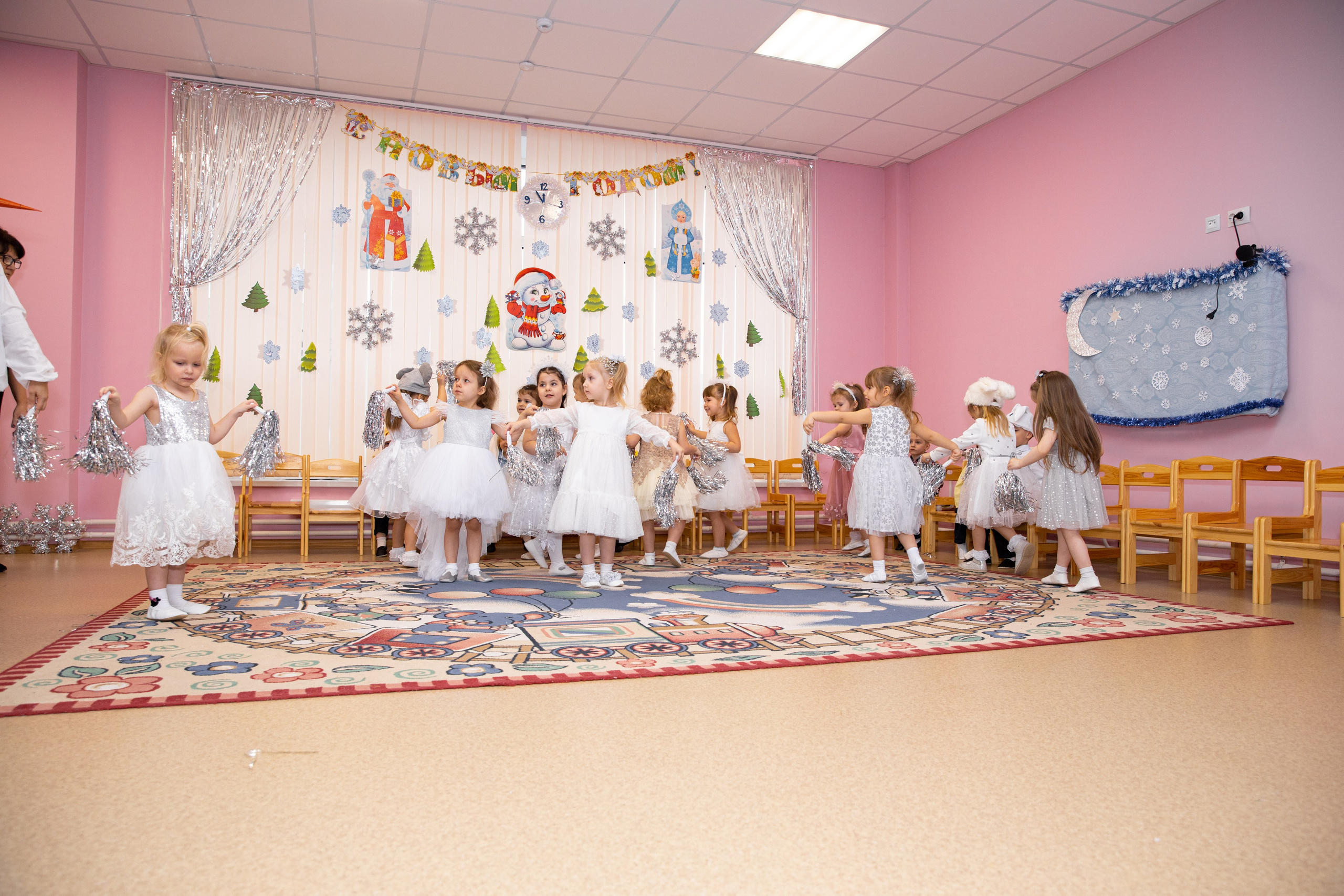 Новогодний утренник Полисадик. Фотограф в Железнодорожном и Балашихе