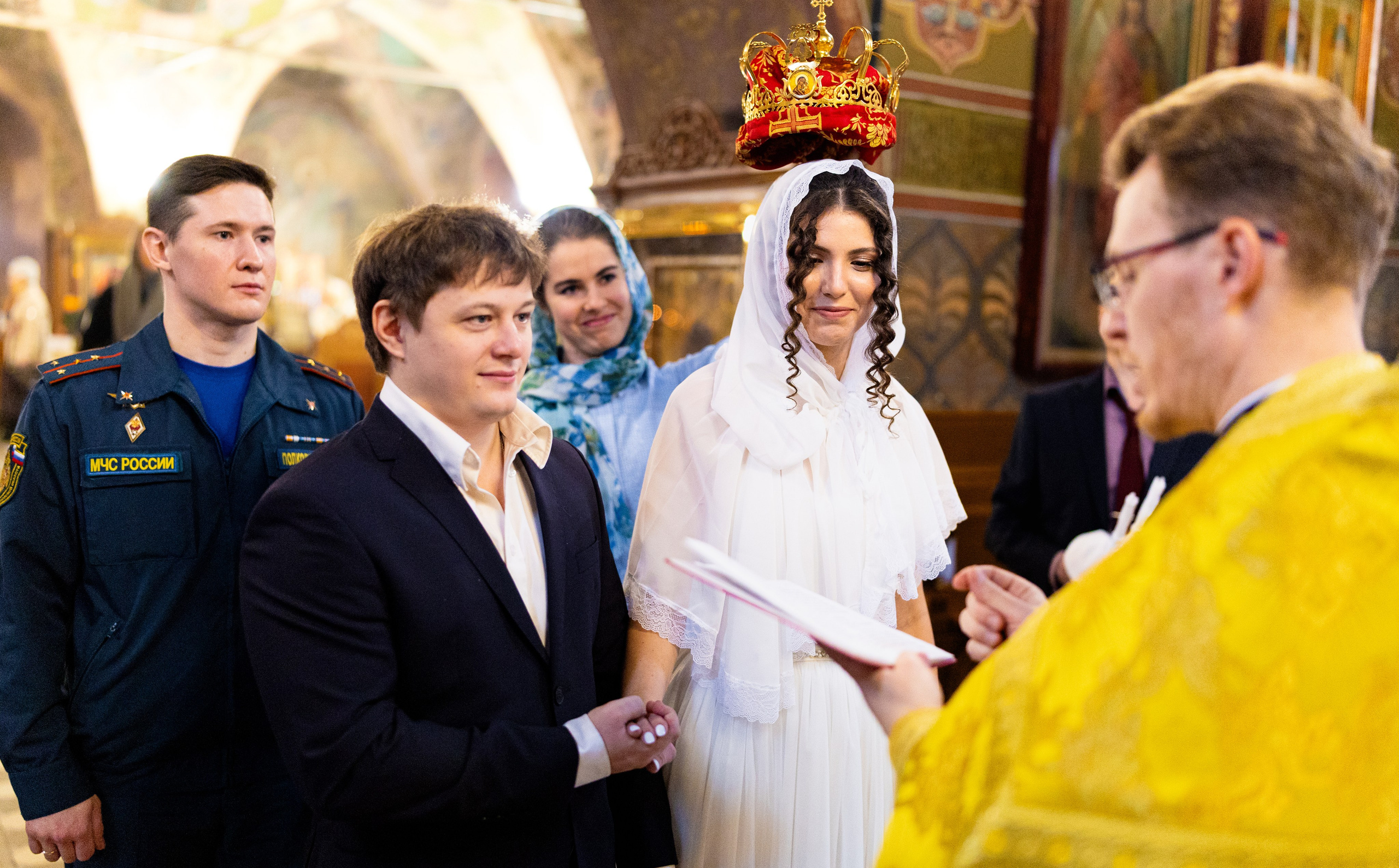 Венчание Михаила и Евы. Уникальный фотограф на крещение и венчание. Москва