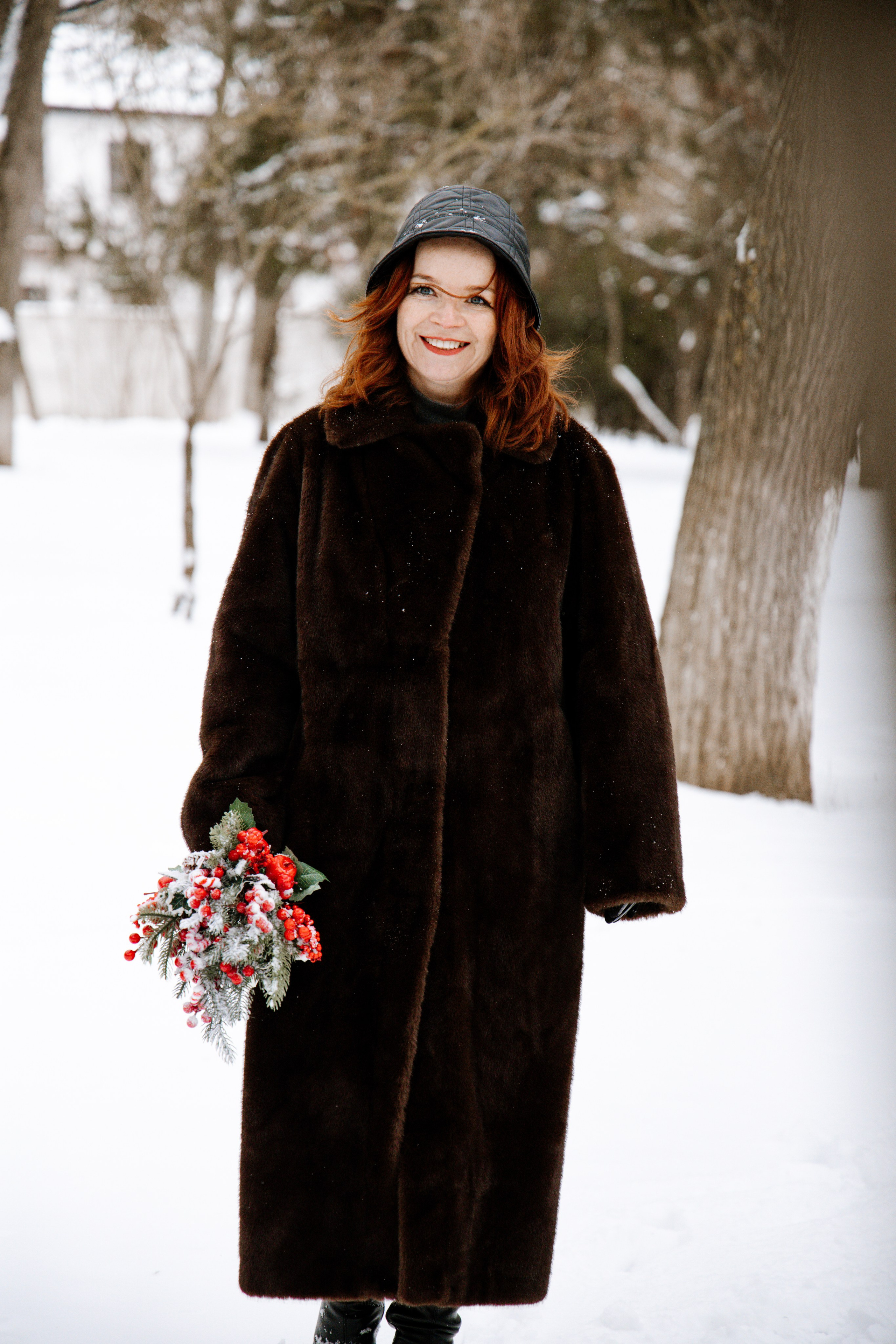 Снежная прогулка Александры. Семейный фотограф | Керчь | Ивановская Виктория