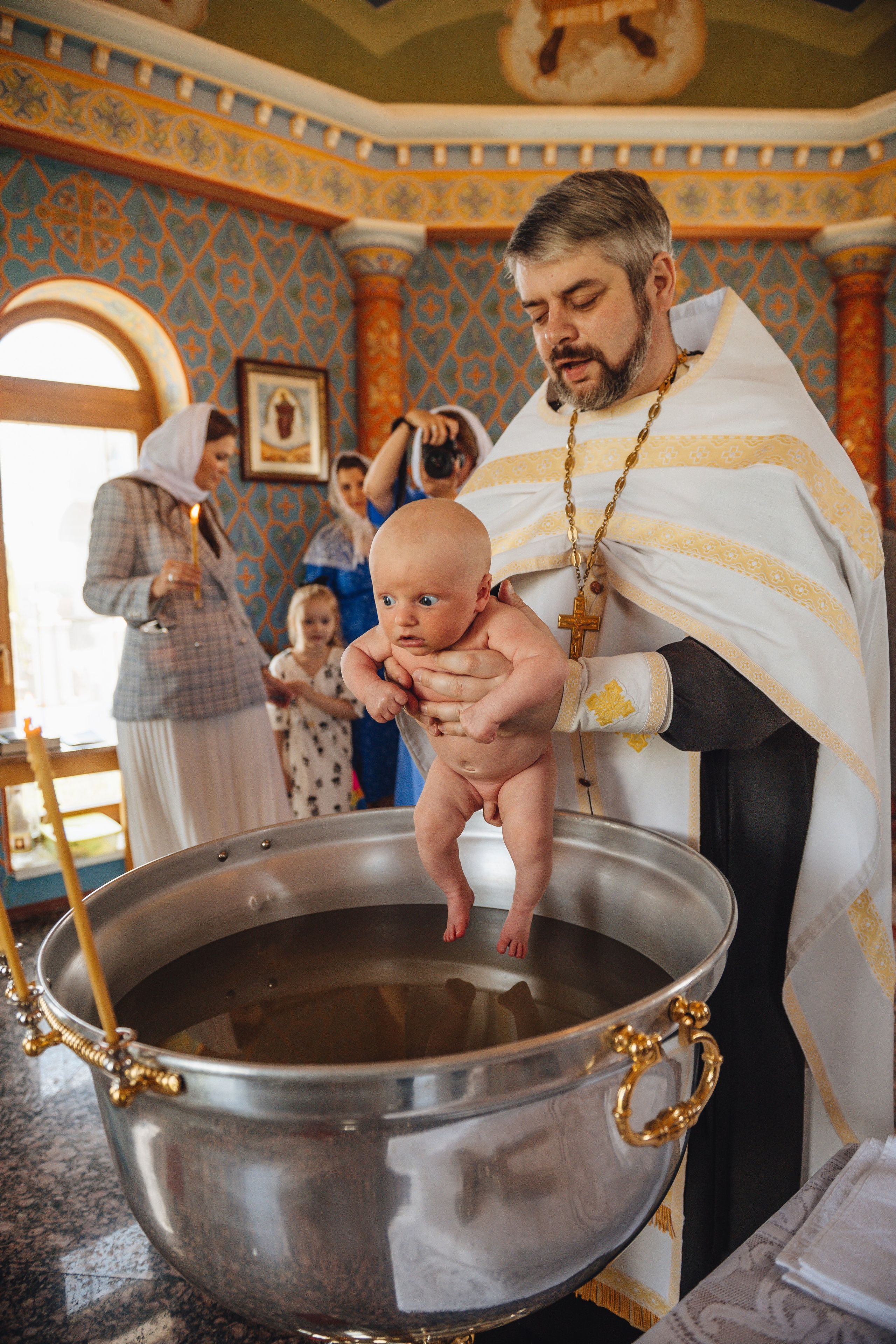 Таинство Крещения Мирона. Семейный, детский и свадебный фотограф в Черкесске Виктория Голубенко