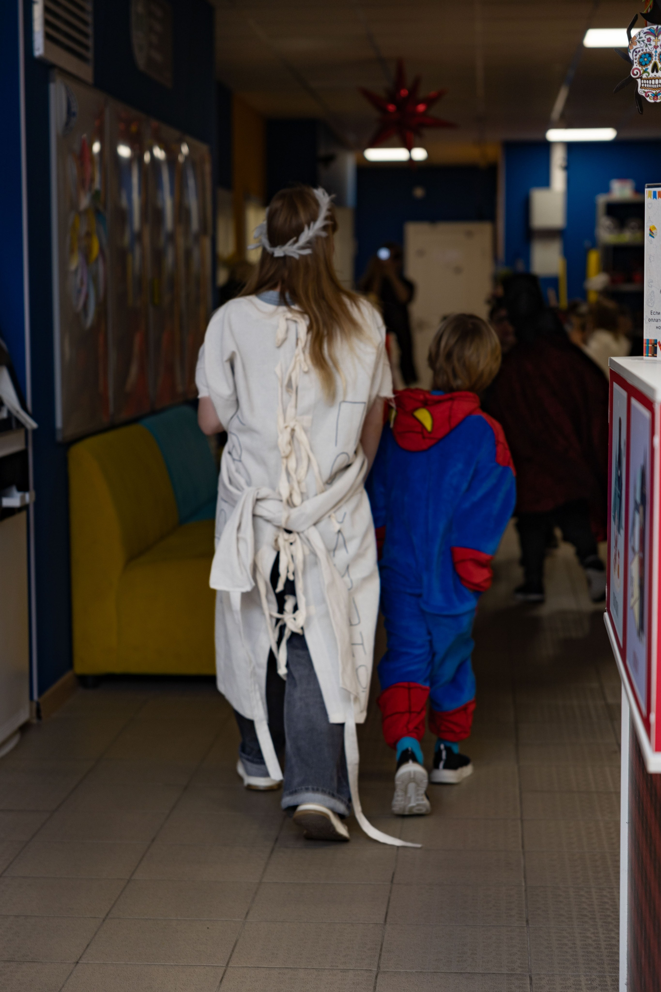 Хеллоуин в школе. Фотограф/видеограф в Санкт-Петербурге Динара Гольдина