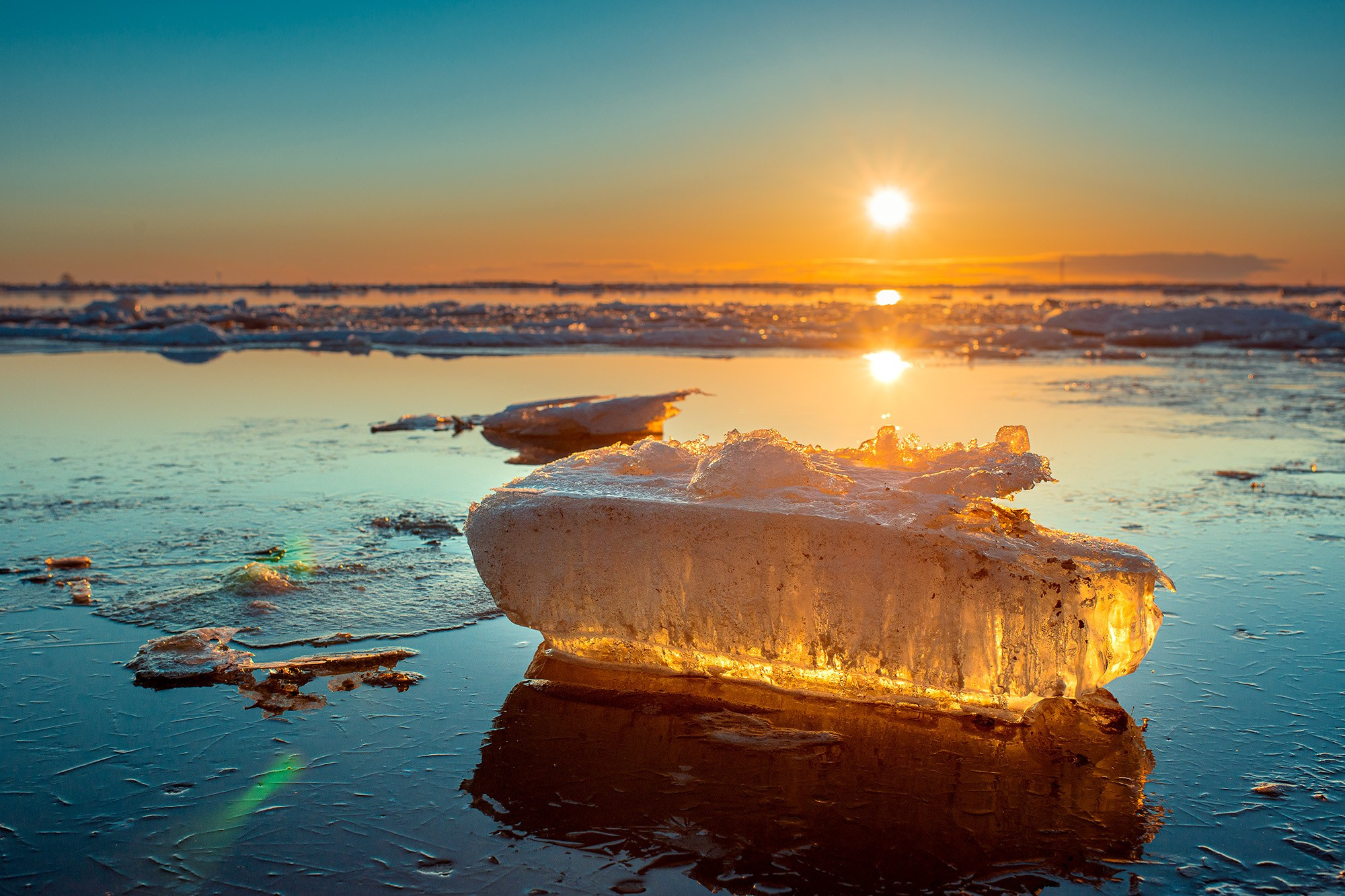 Пейзаж. Аэросъемка в Архангельске, Александр Ермолин