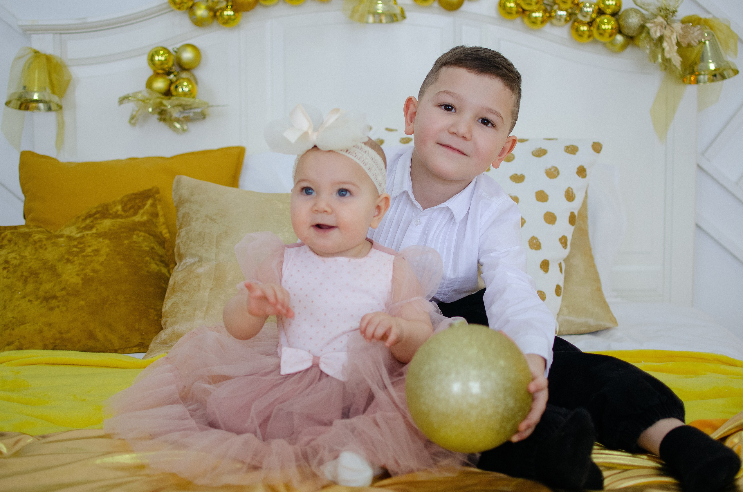 Детская новогодняя фотосессия