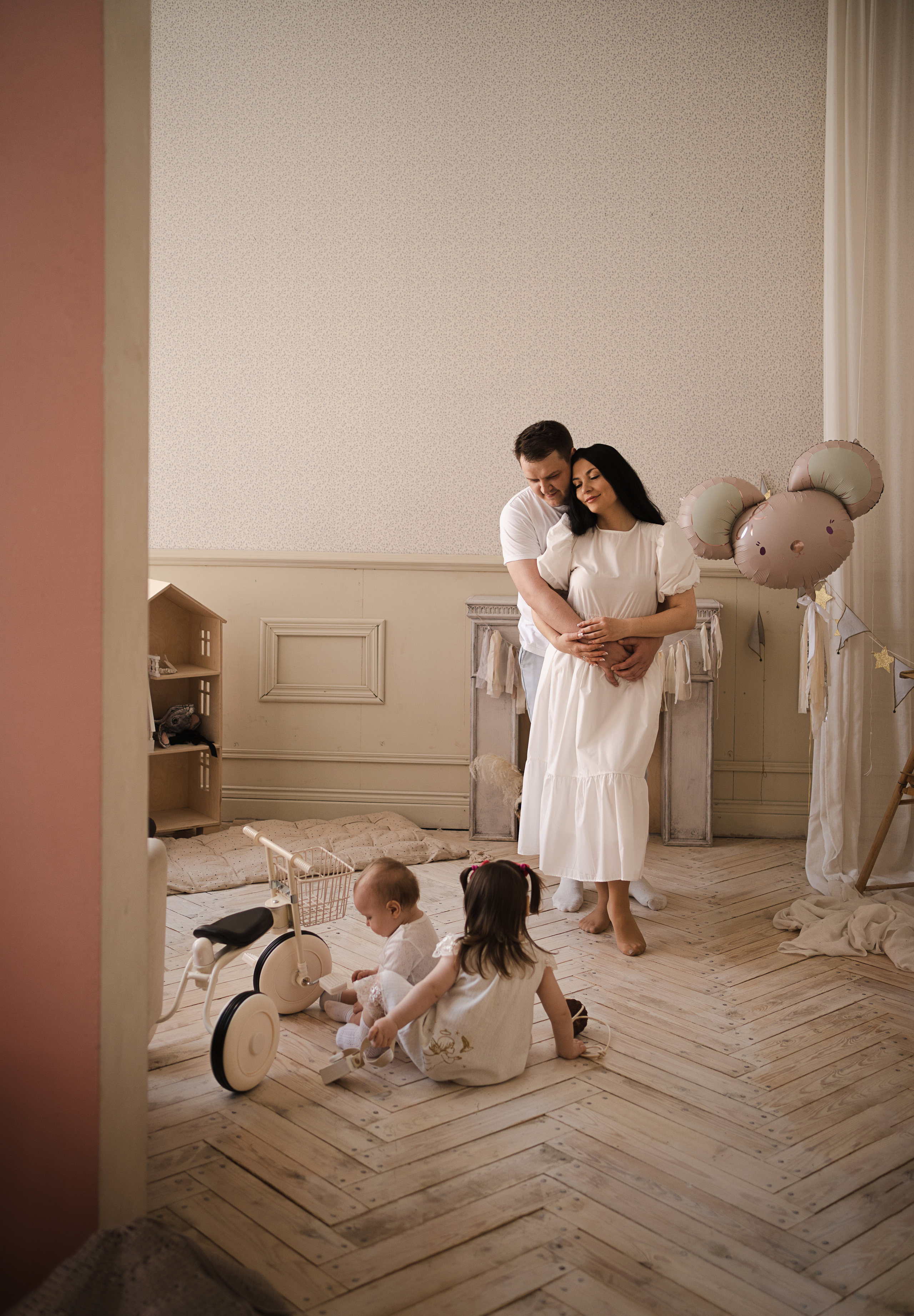 Семейные в студии. Семейный и детский фотограф в Москве Елена Ильченко