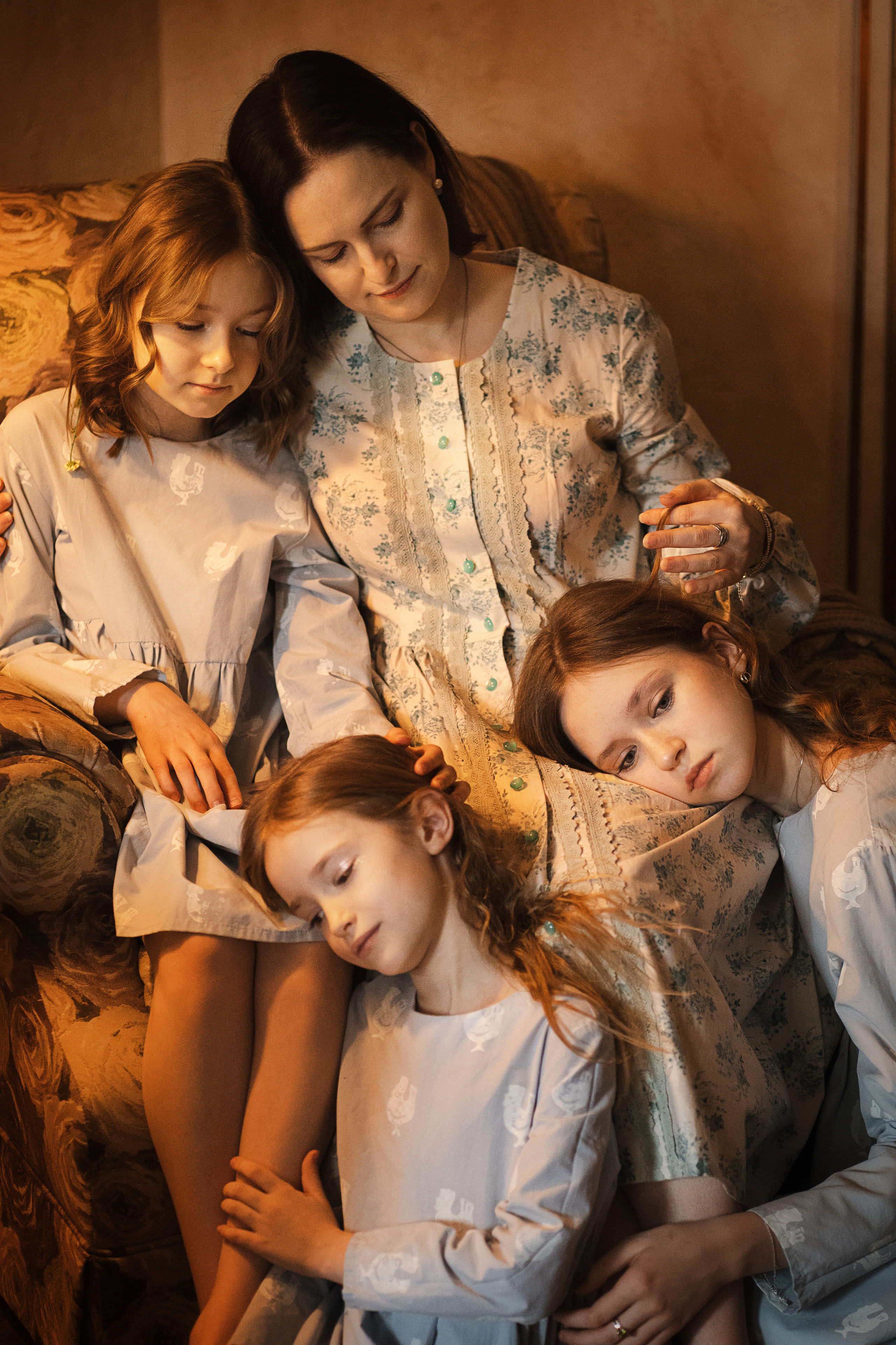 Семейные в студии. Семейный и детский фотограф в Москве Елена Ильченко