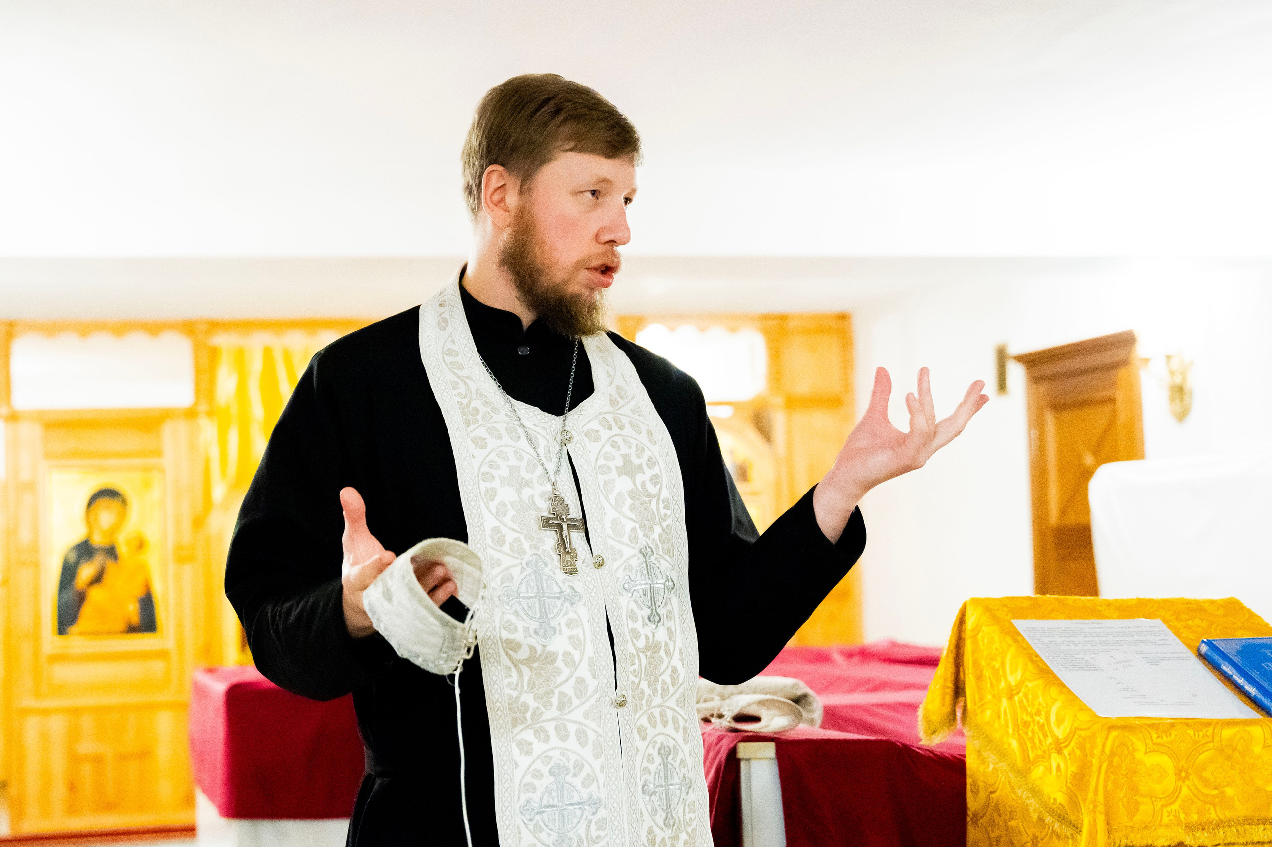 Крещение Льва. Фотограф Юлия Попова