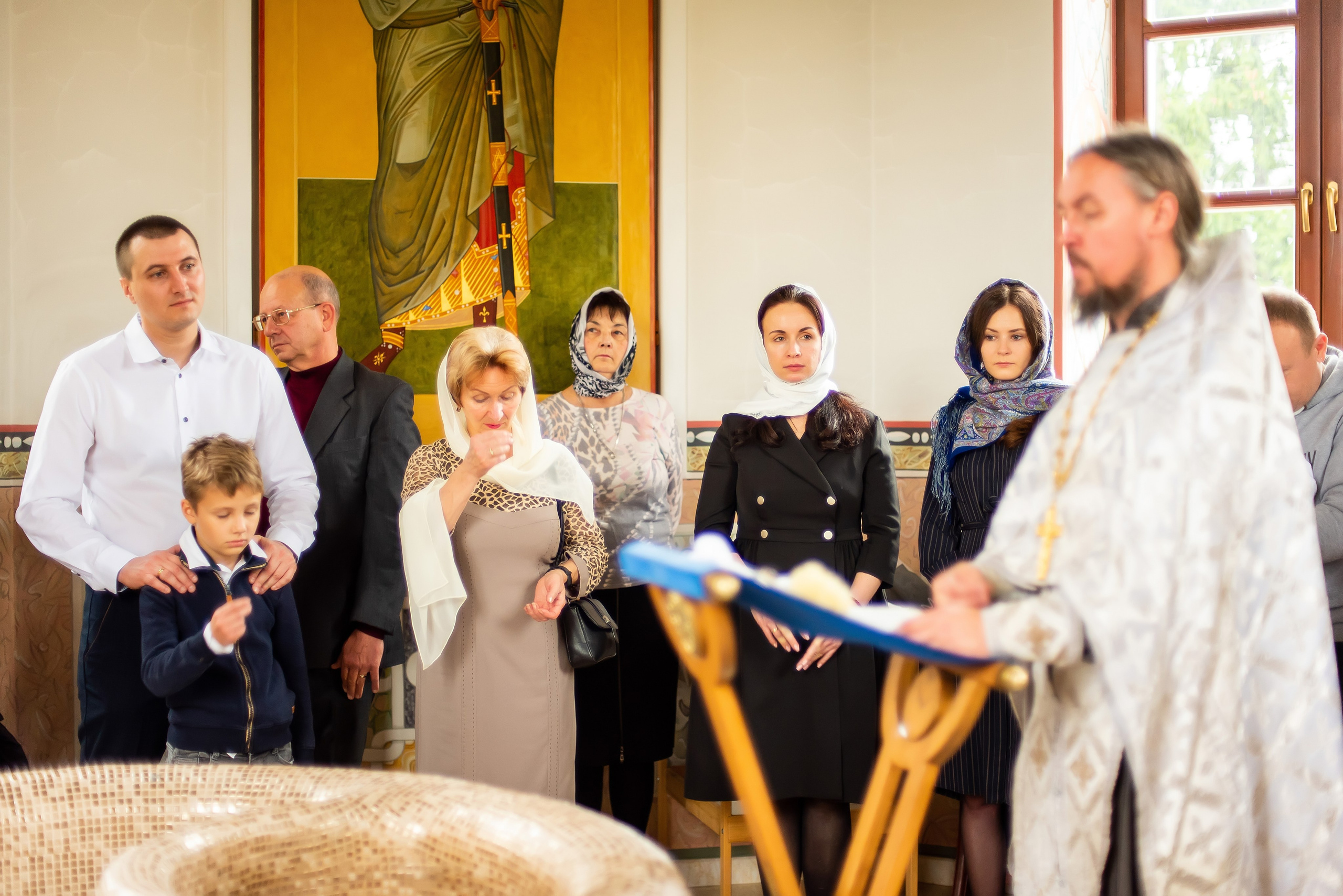 Крещение Владислава. Фотограф Юлия Попова