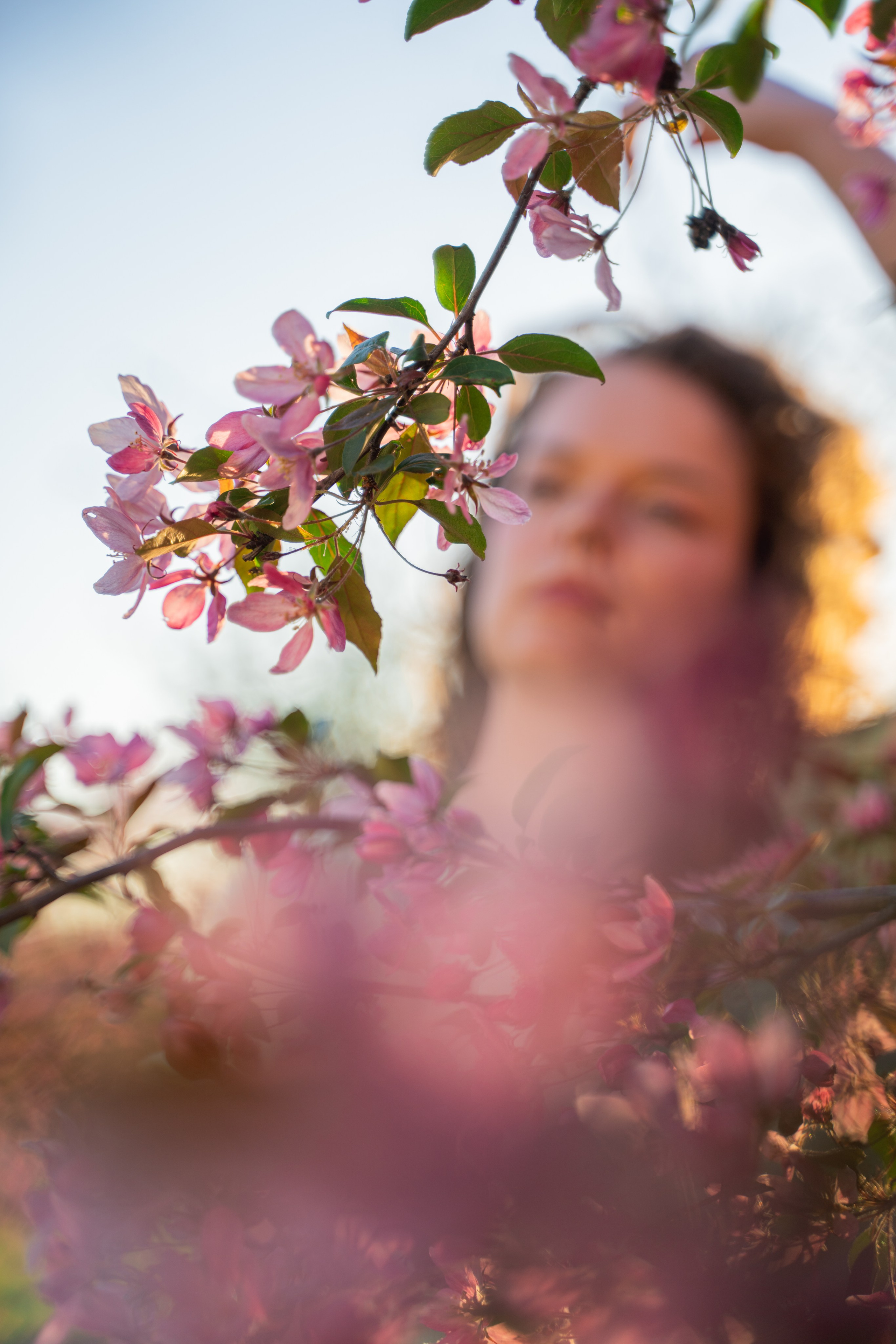 Настя весной. Елена Осадчая — фотографирую музыку на сцене и в жизни