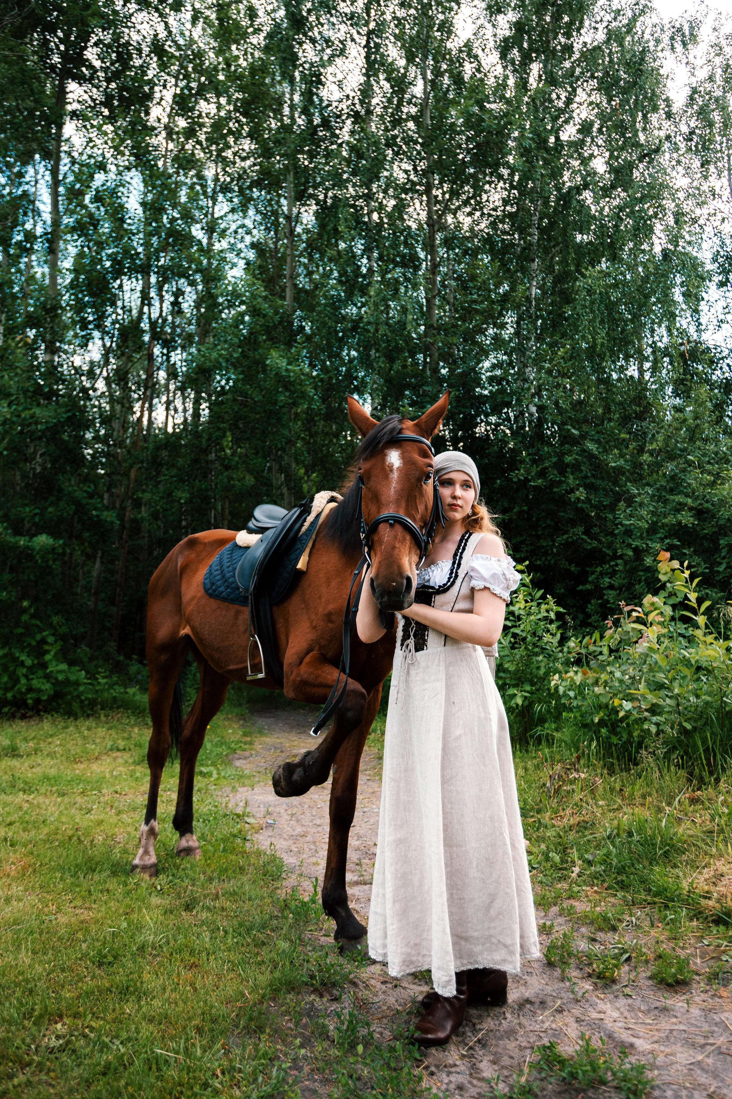Ранчо с лошадью. Семейный и художественный фотограф в Тюмени Юлия Логинова