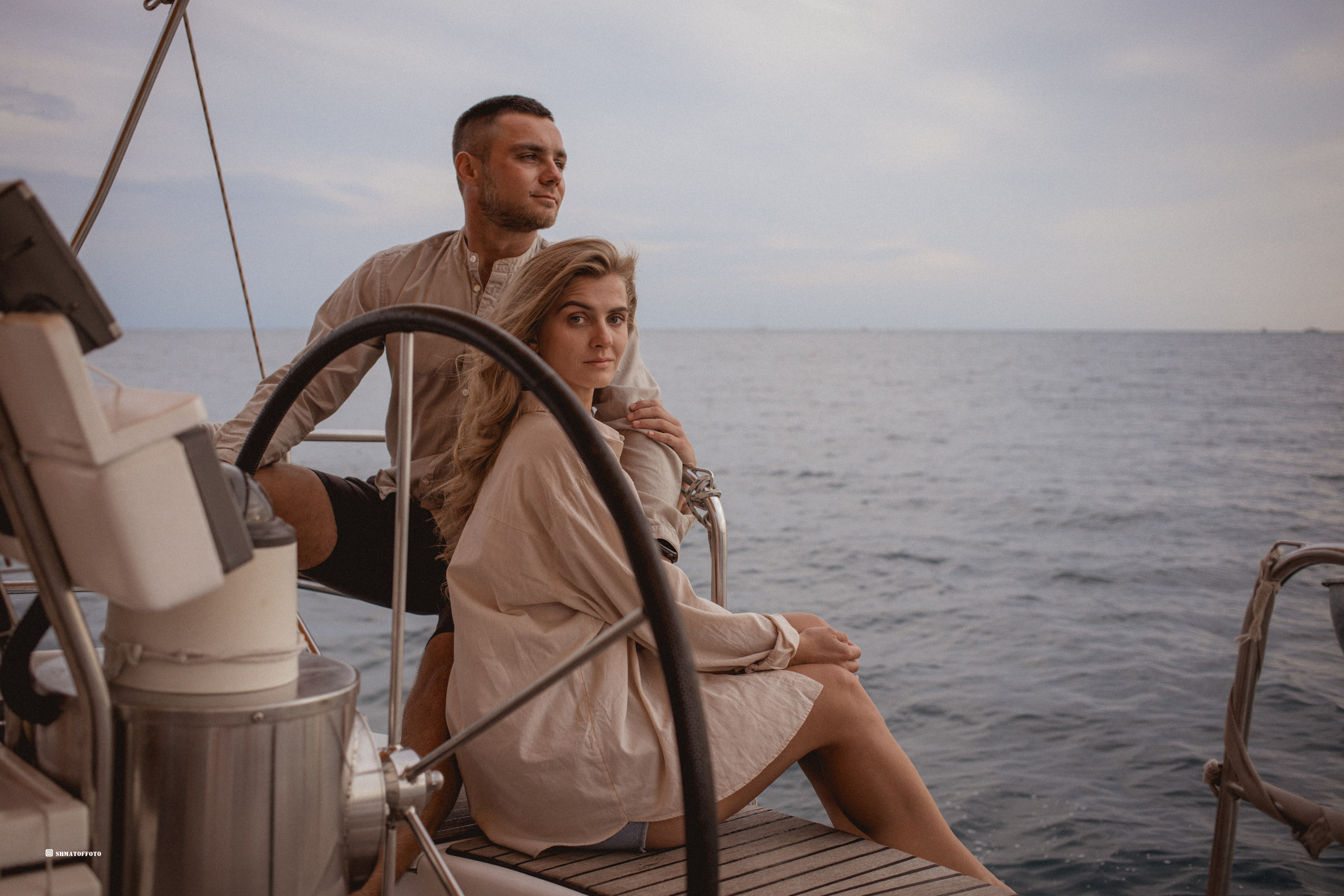 Яхта 22 год. Семейный и свадебный фотограф в Геленджике Михаил Шматов
