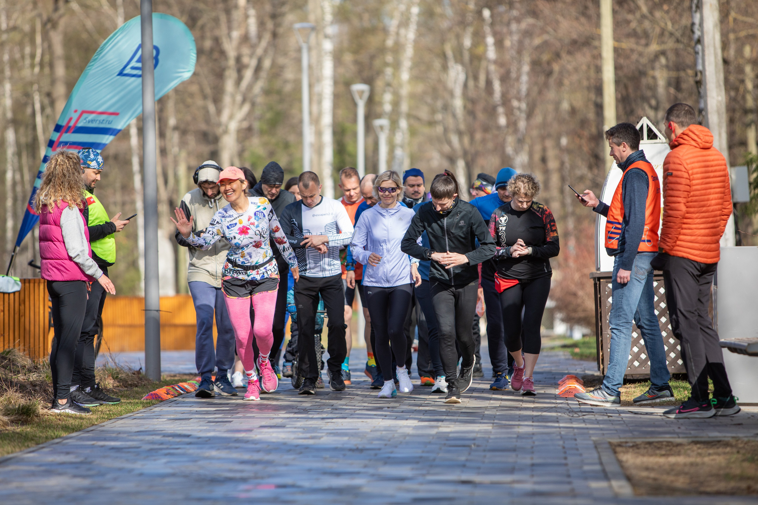 99-е утро вместе с 5 вёрст Химки. Фотограф Сергей Ловкий