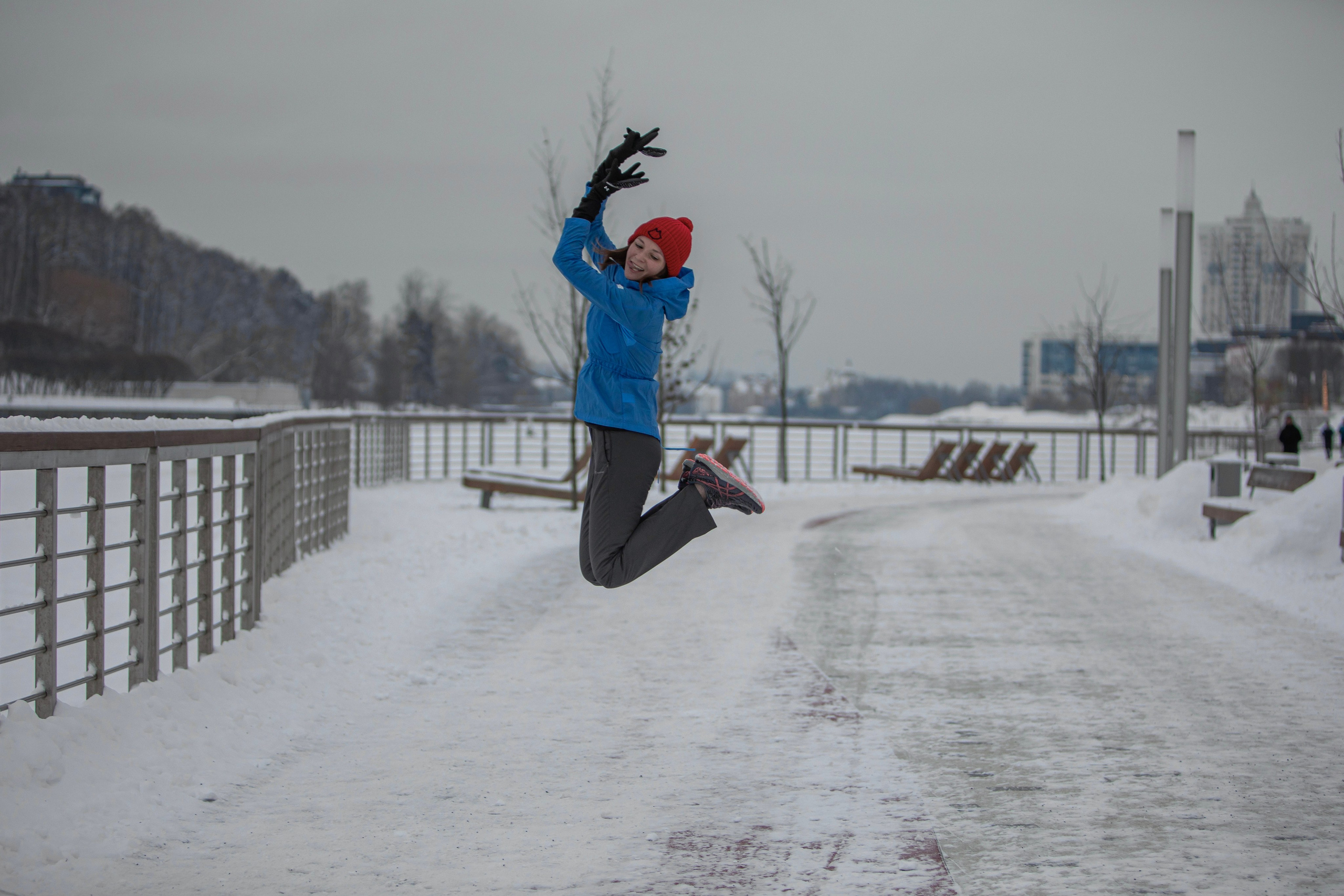 5 вёрст Живописная набережная, 45 забег, 27 января 2024 г. Фотограф Сергей Ловкий