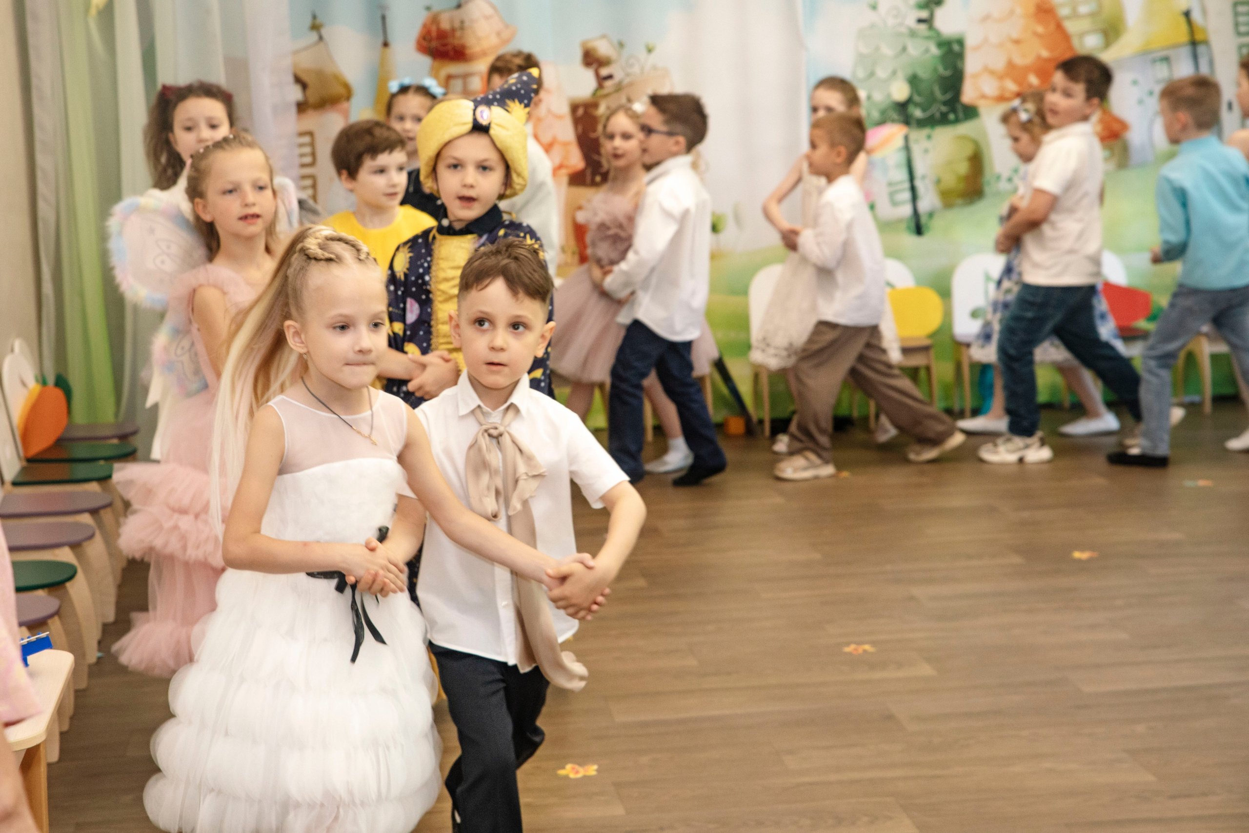 Выпускной в детском саду Маргаритка Курчатовская школа. Фотограф в Москве Яна Полосина