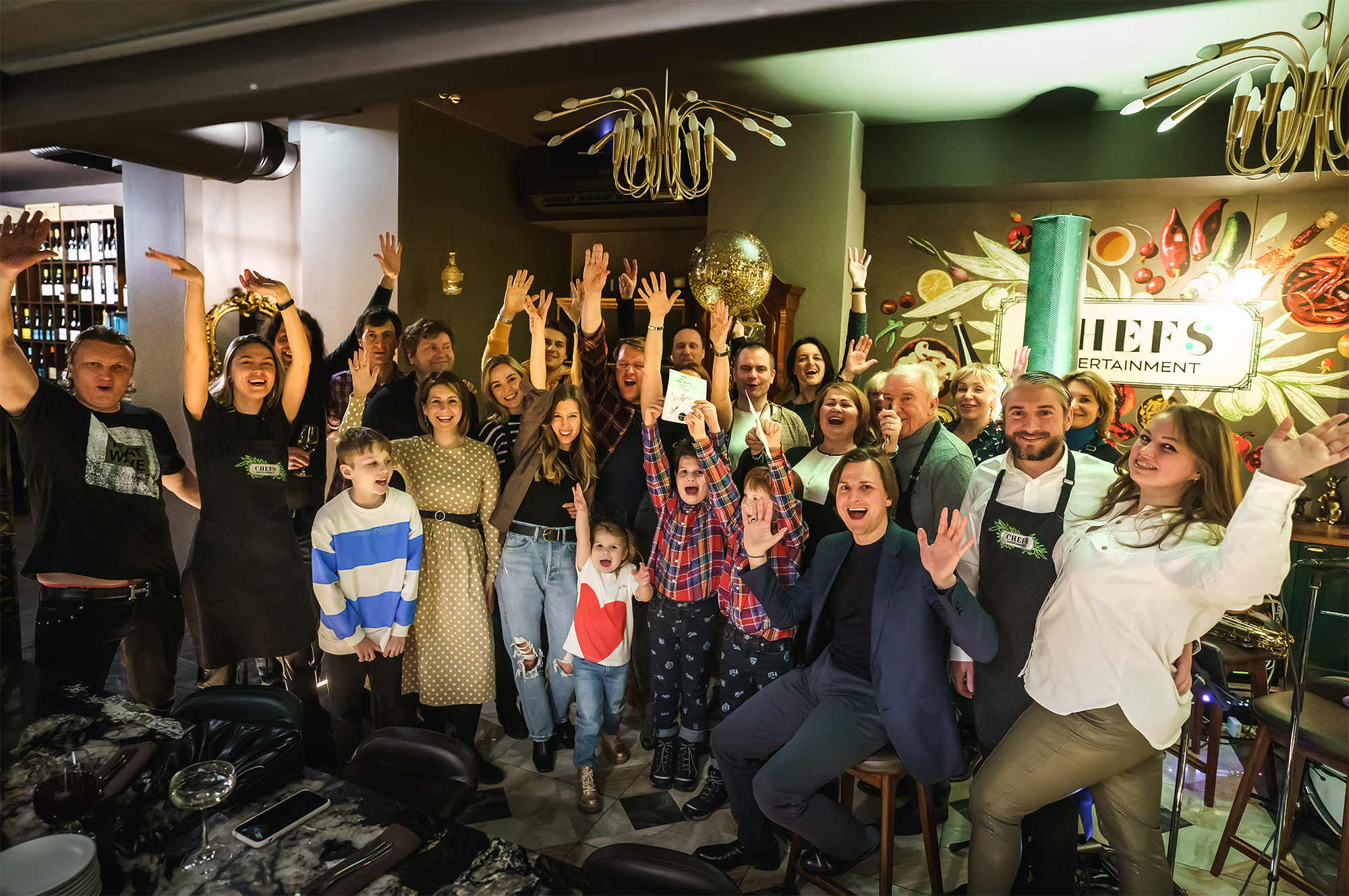 Съёмки для кулинарной студии CHEFS Eatertainment. Lantern agency