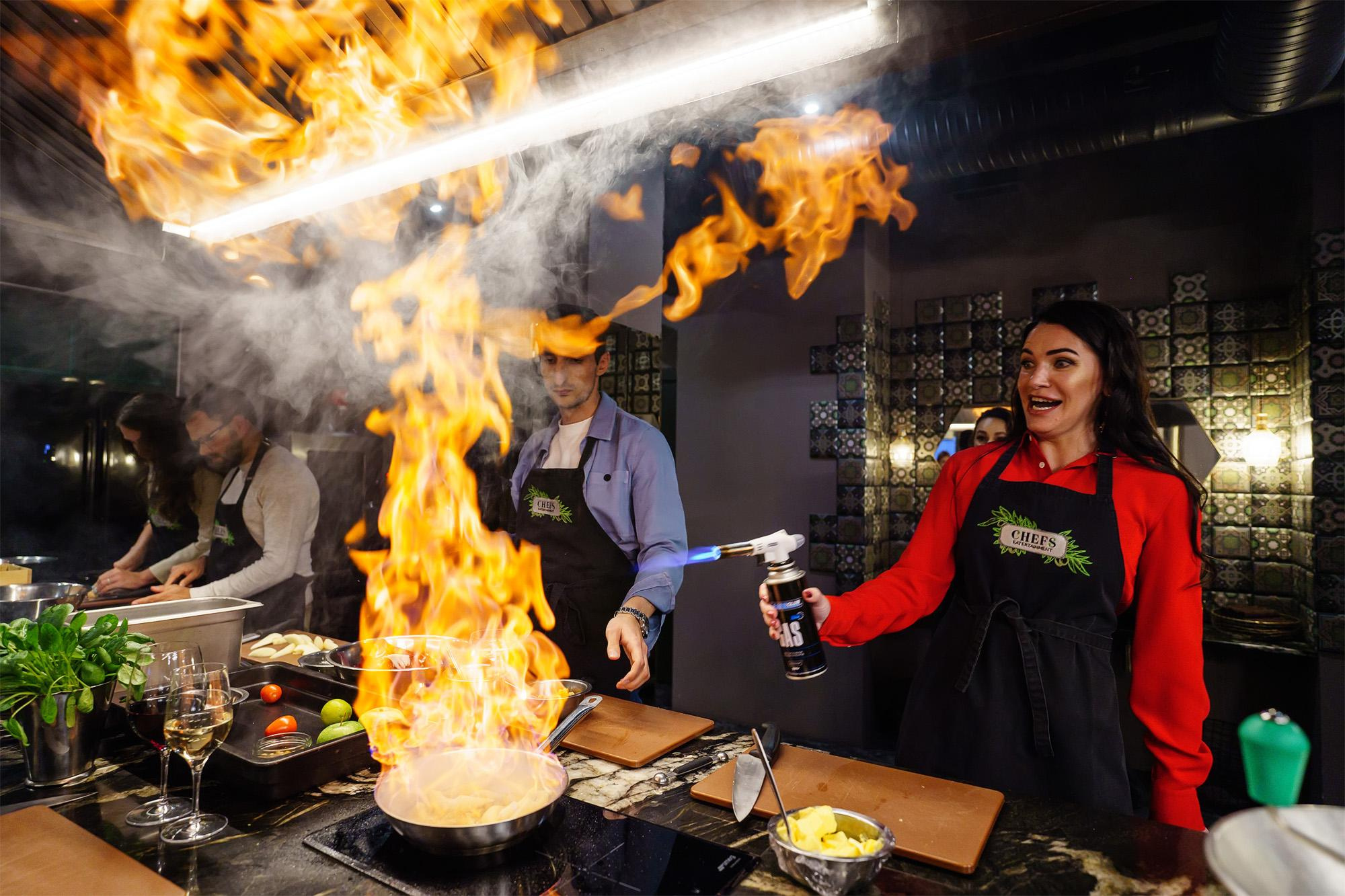 Съёмки для кулинарной студии CHEFS Eatertainment. Lantern agency