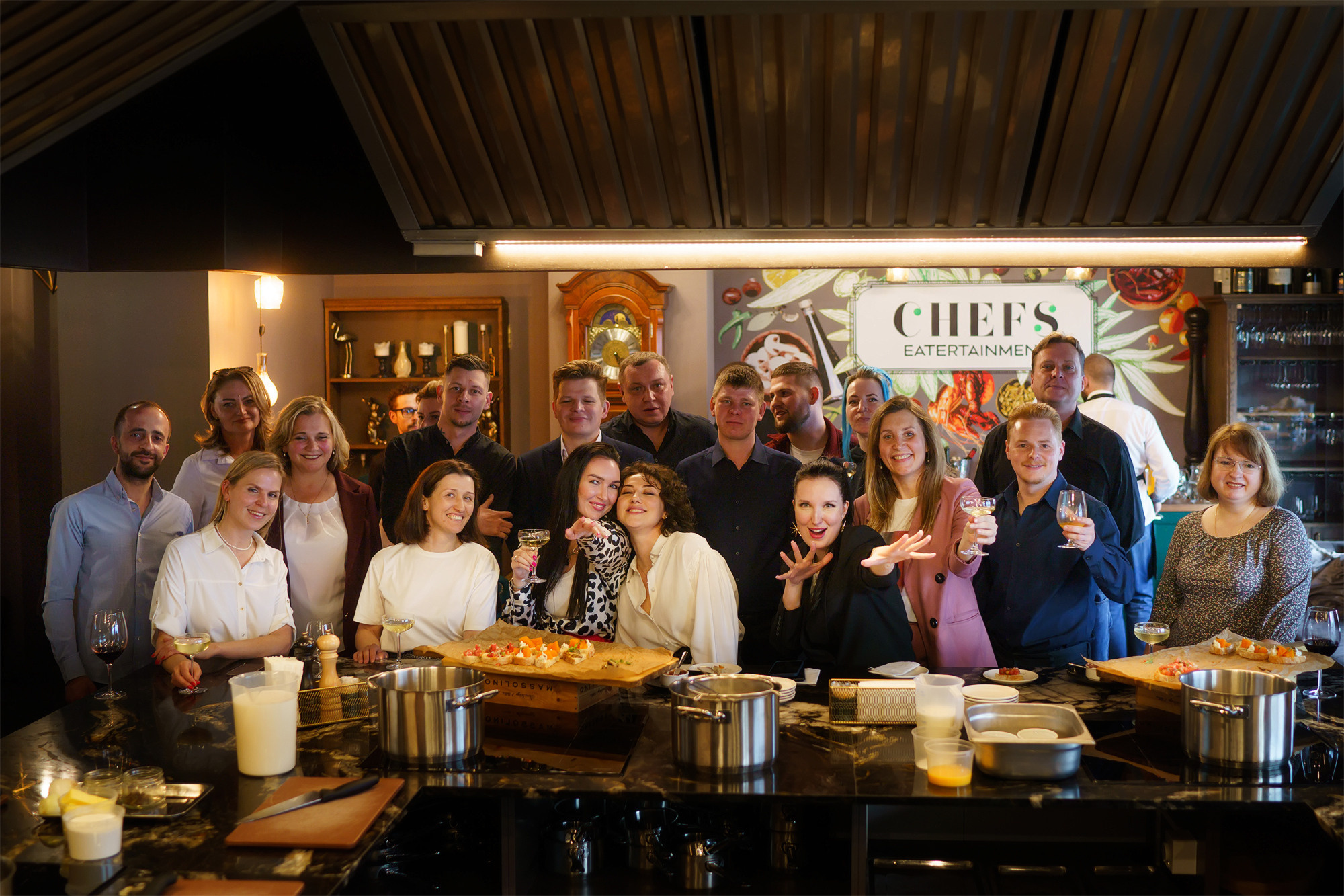 Съёмки для кулинарной студии CHEFS Eatertainment. Lantern agency