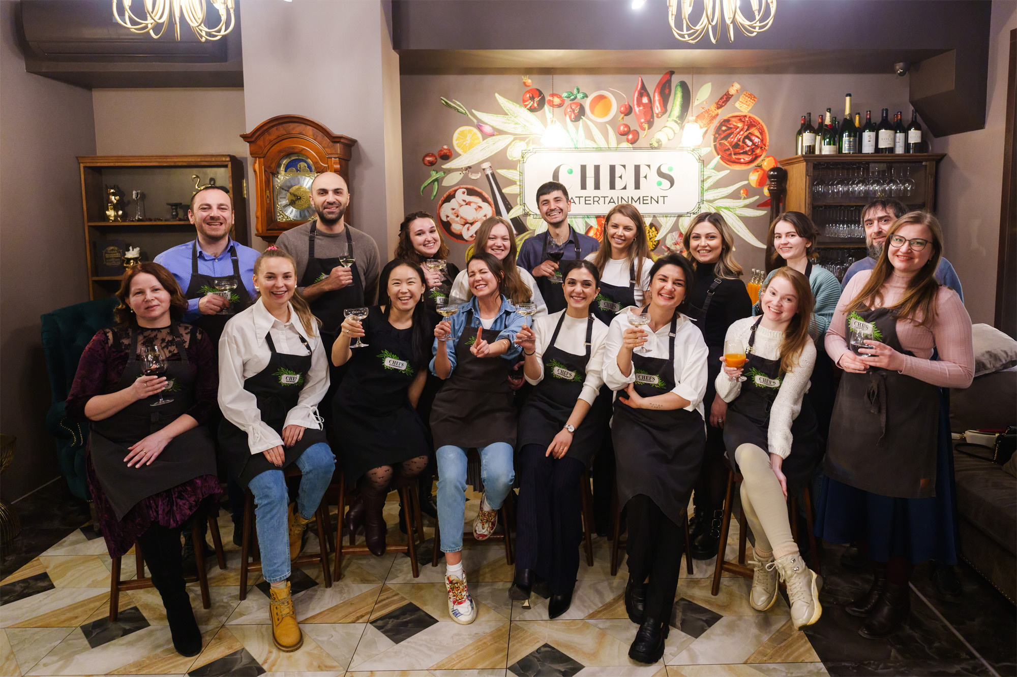 Съёмки для кулинарной студии CHEFS Eatertainment. Lantern agency