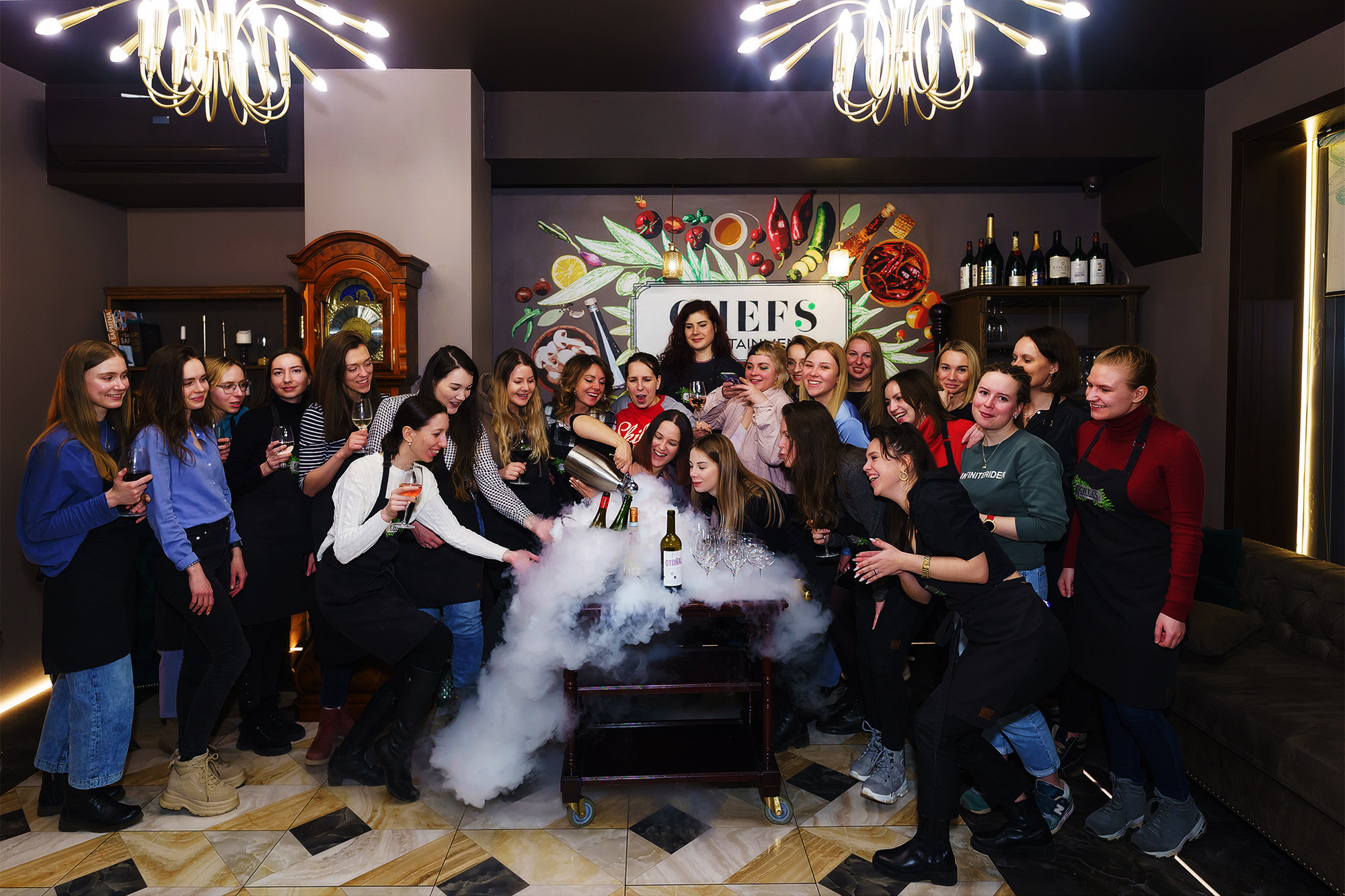 Съёмки для кулинарной студии CHEFS Eatertainment. Lantern agency