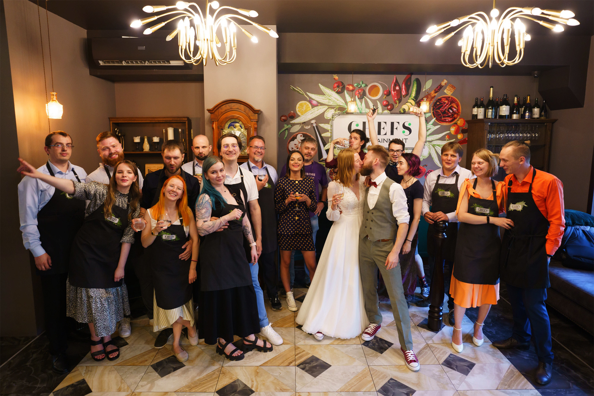 Съёмки для кулинарной студии CHEFS Eatertainment. Lantern agency